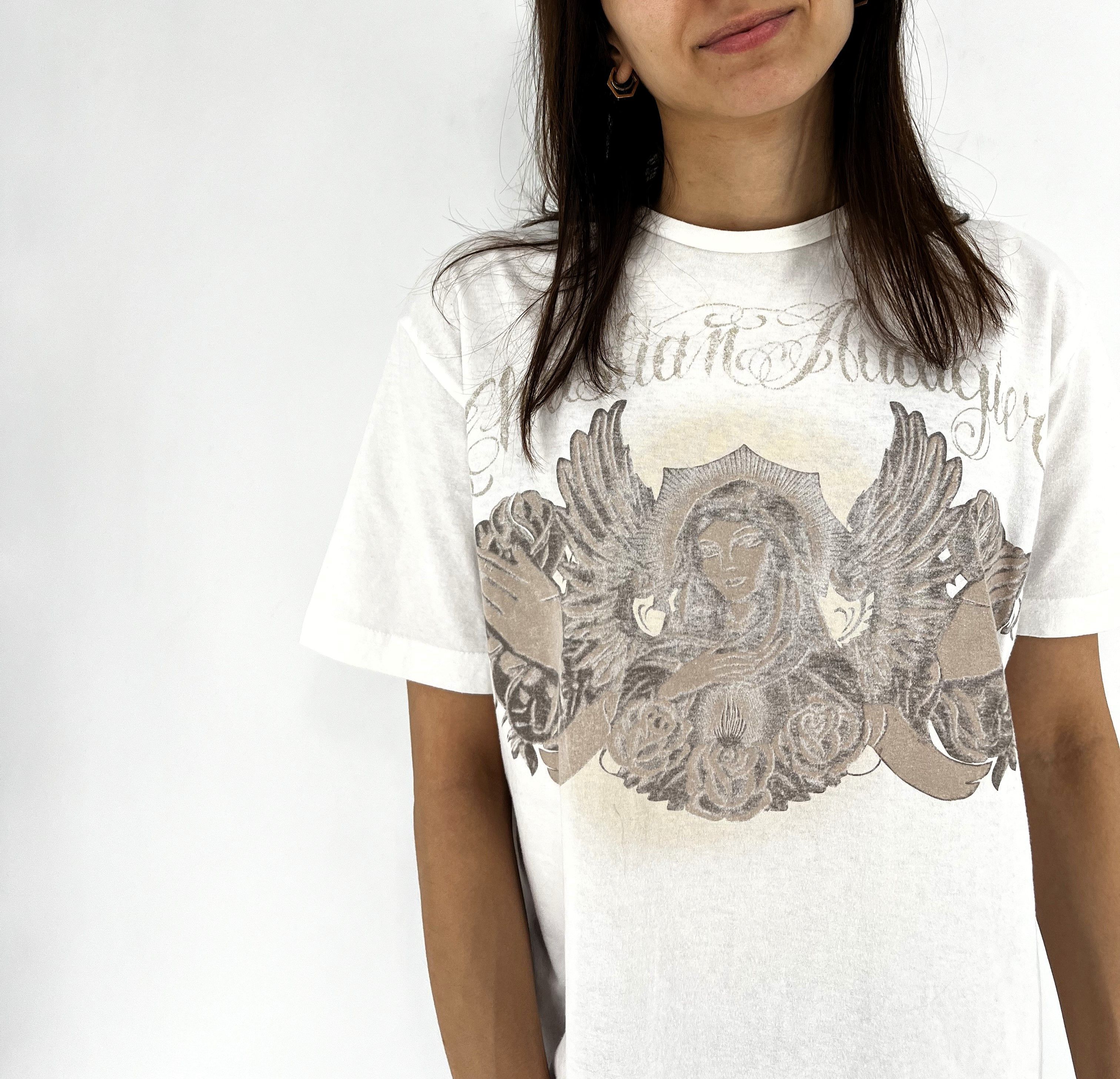 Christian Audigier Vintage Y2K Christian Audigier Women’s T-Shirt Size L / US 10 / IT 46 - 2 Thumbnail