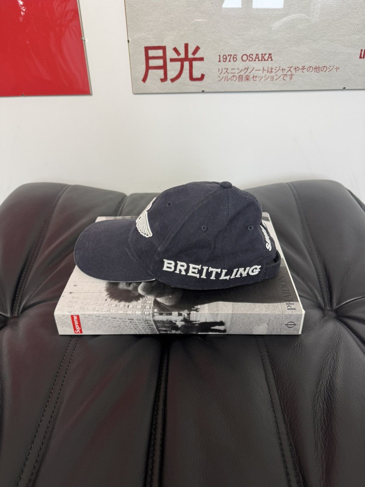 Breitling Vintage Breitling Cap Hat Watch Rolex Cartier Racing Omega Size ONE SIZE - 2 Thumbnail