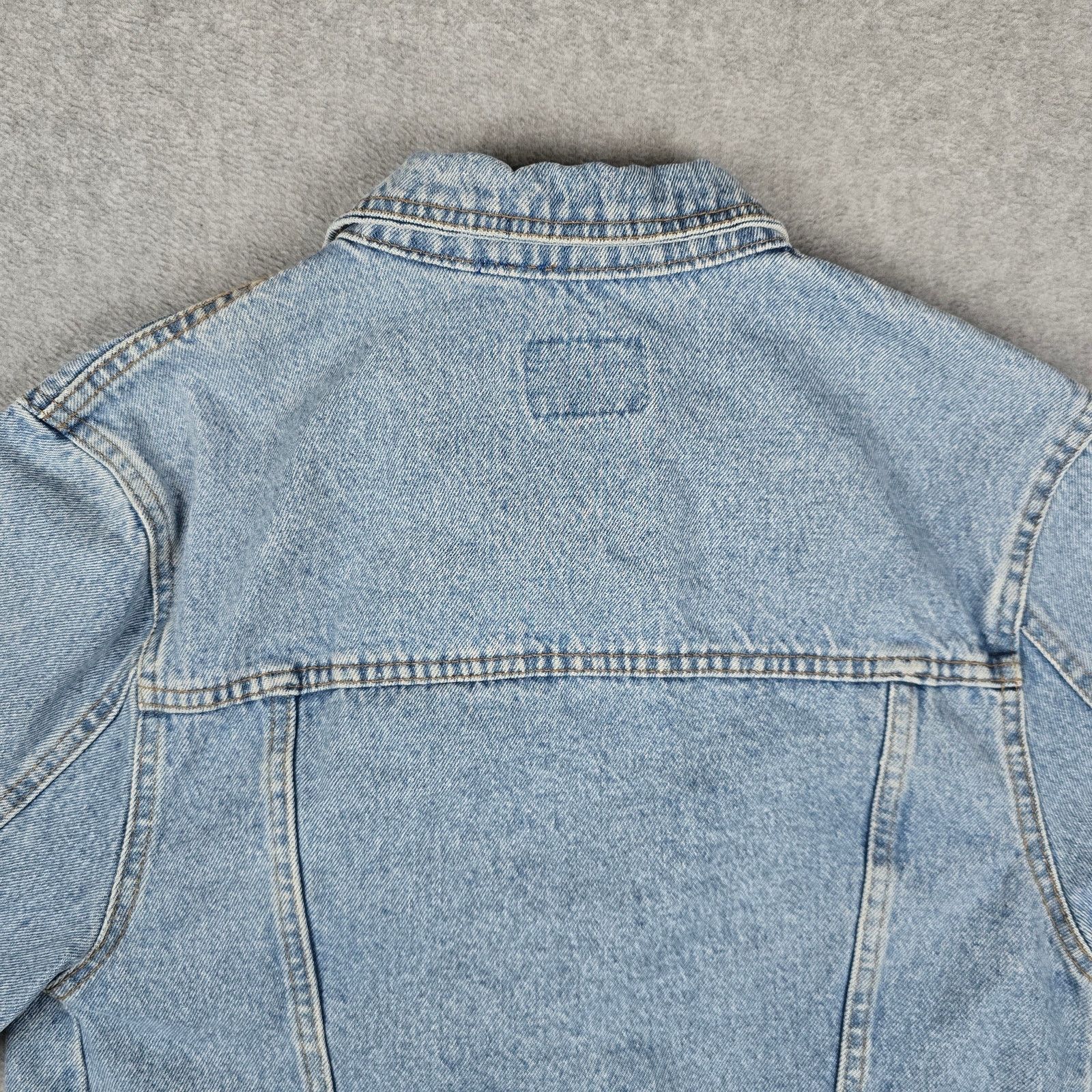 Willi Smith Willi Smith Medium Trucker Style Button Down Denim Jacket Size M / US 6-8 / IT 42-44 - 11 Thumbnail