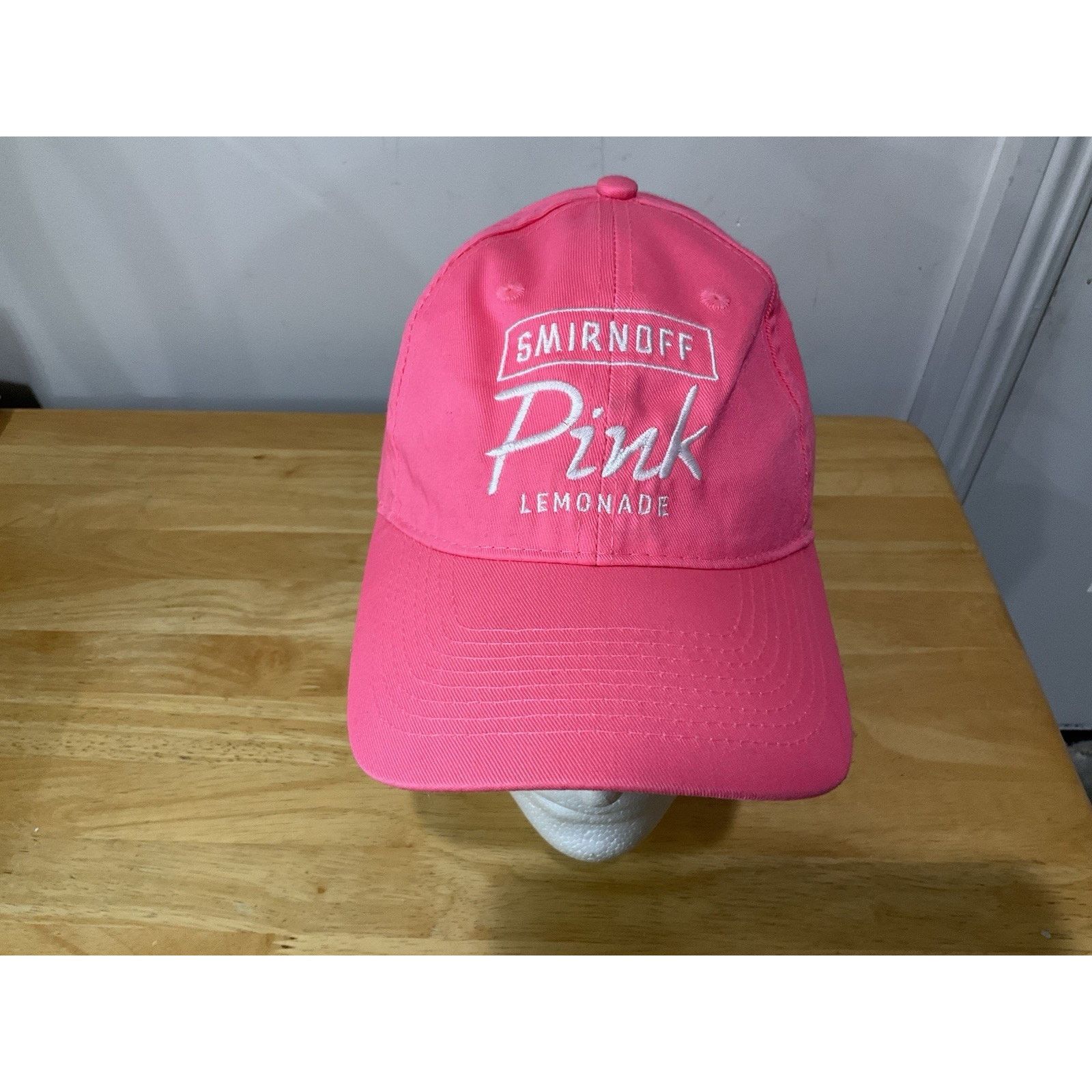Other Smirnoff Pink Lemonade Womens Adjustable Baseball Cap Hat Size ONE SIZE - 1 Thumbnail