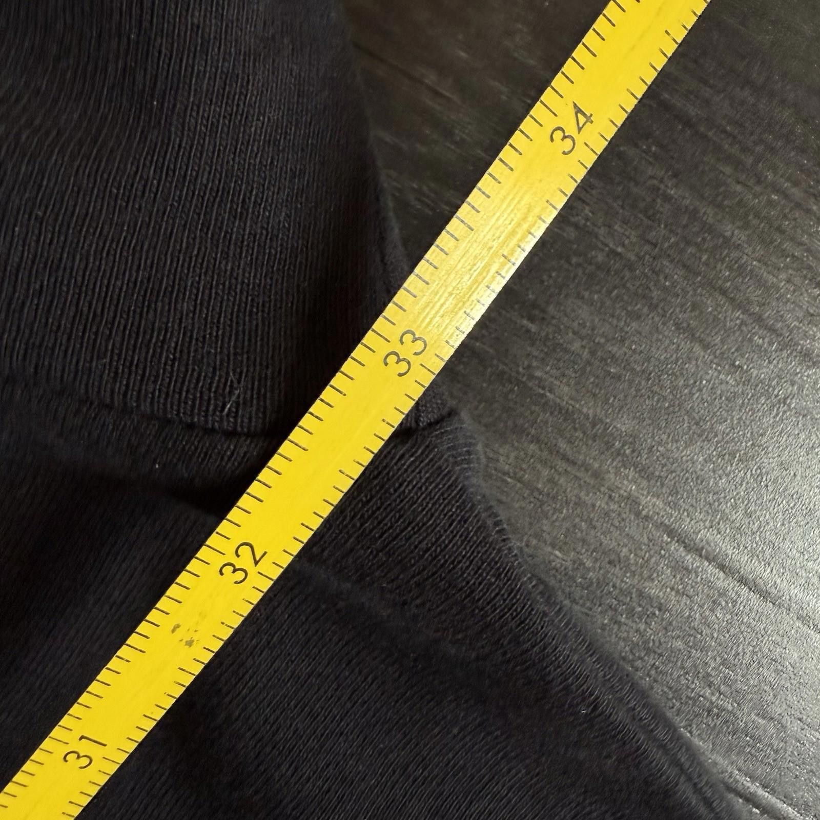 Balenciaga BALENCIAGA MULTI LOGO HI-NECK OVERSIZED LS TEE Size M Black Size US M / EU 48-50 / 2 - 8 Thumbnail