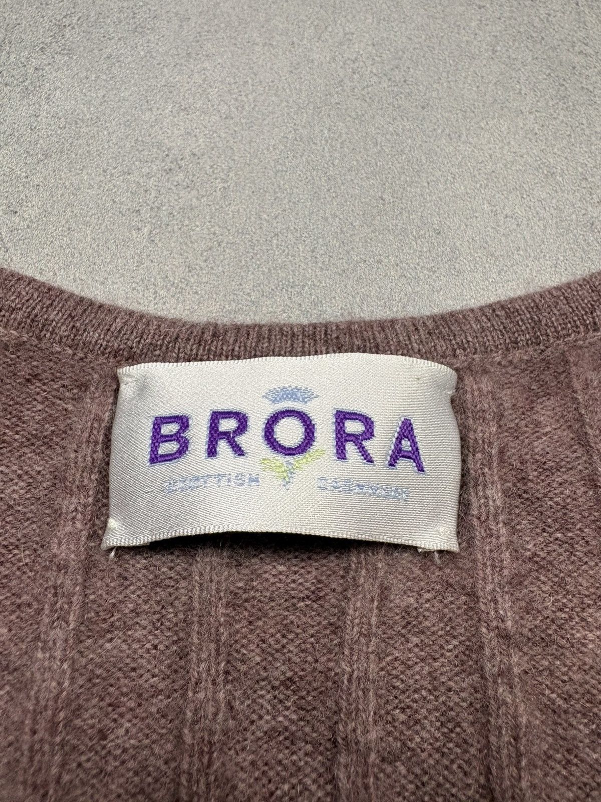 Other Brora Scottish Cashmere Knit Button Sweater Soft Cardigan Size S / US 4 / IT 40 - 11 Thumbnail