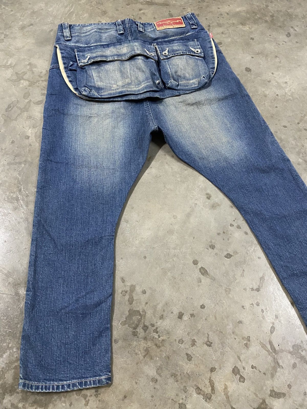 Japanese Brand Japanese Natal Design G55 High Rise 3D Pocket @311 Size US 32 / EU 48 - 3 Thumbnail