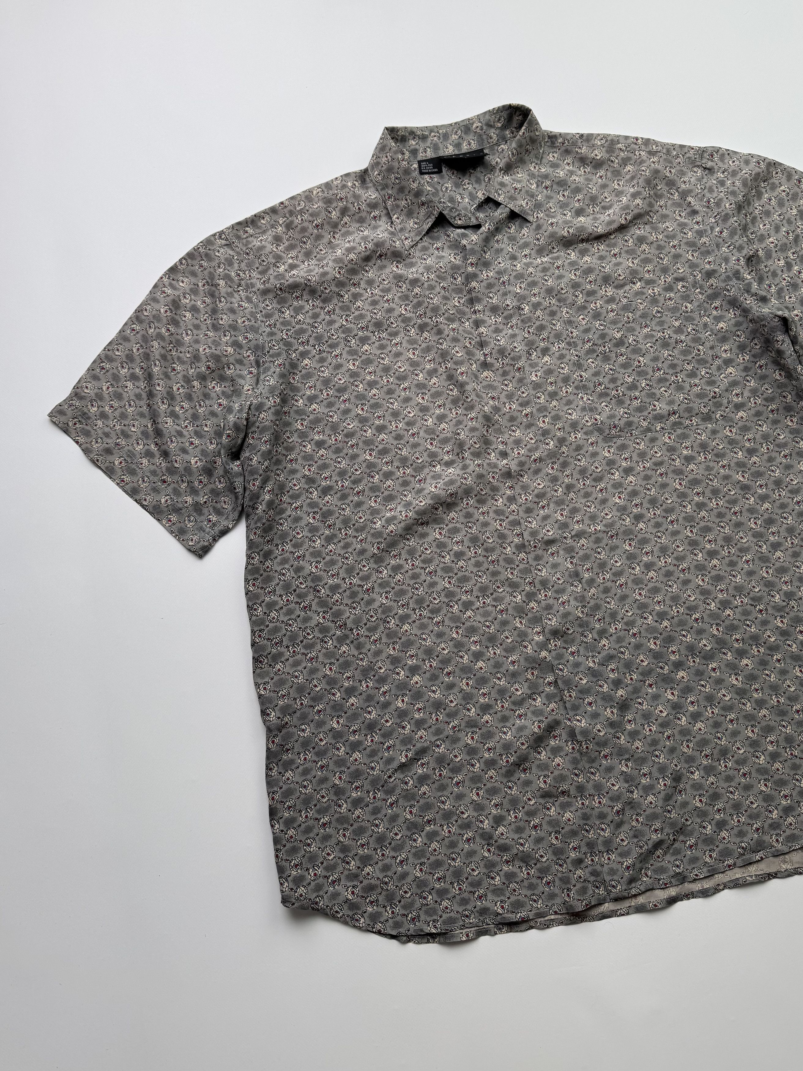 Vintage Vintage Silk Shirt B617(V403)E2 Size US L / EU 52-54 / 3 - 2 Thumbnail