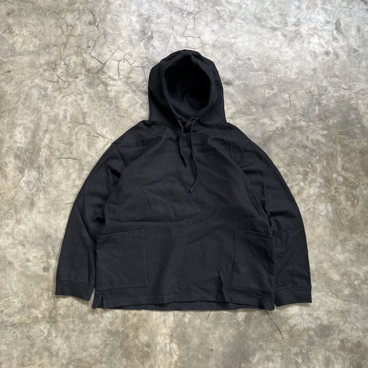 Sage De Cret Black Oversize Hoodie