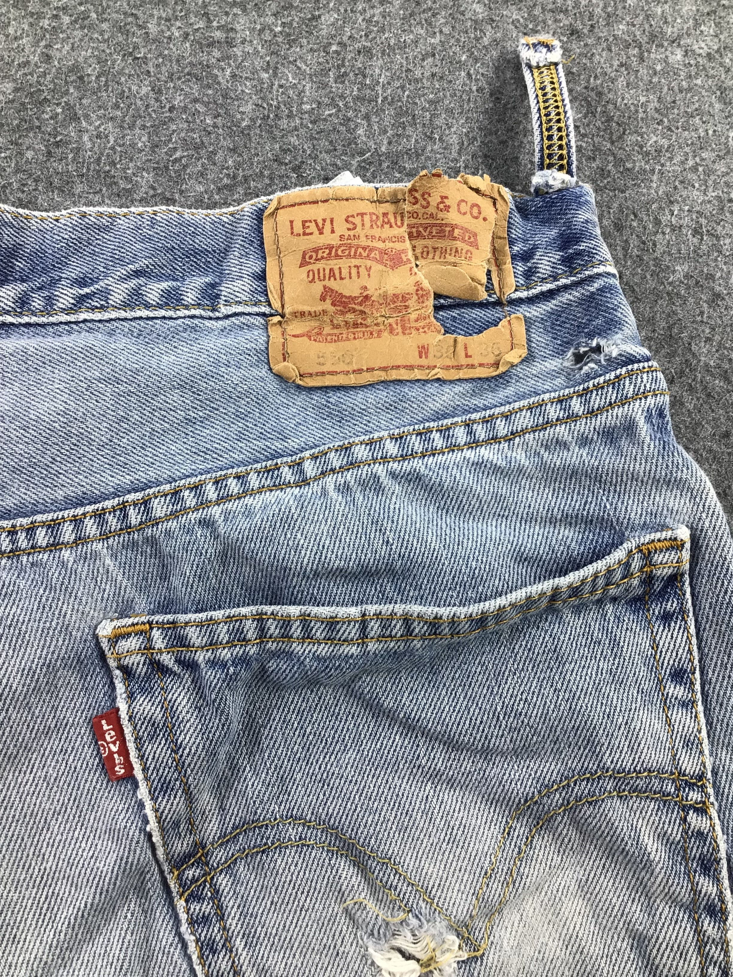 Levi's Vintage Levis Jeans Lot 550-J810 Size US 35 - 5 Thumbnail