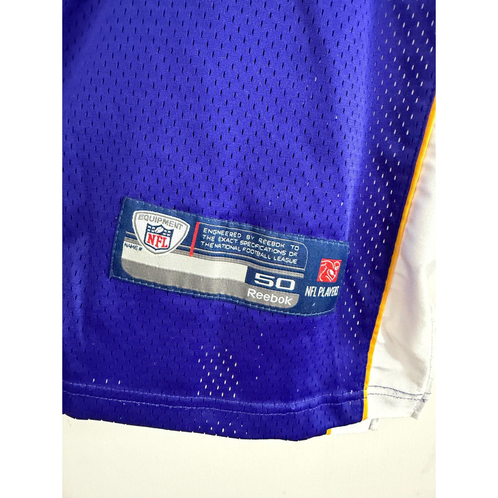 Reebok Brett Favre Minnesota Vikings Jersey Size 50 (XL) Size US XL / EU 56 / 4 - 5 Thumbnail