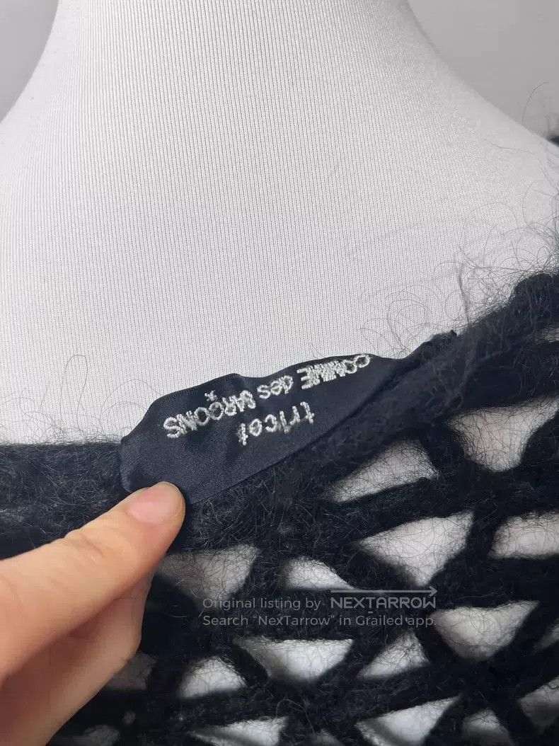 Comme des Garcons Comme Des Garcons Chunky knit sweater top Size S / US 4 / IT 40 - 7 Thumbnail