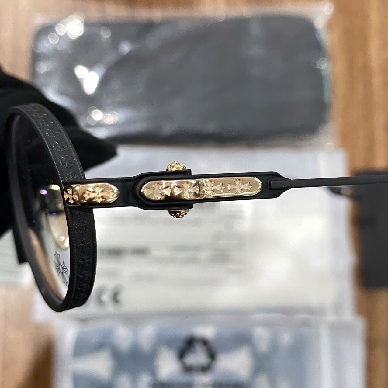 Chrome Hearts CHROME HEARTS HONEY DIPPED EYEGLASSES Size ONE SIZE - 5 Thumbnail