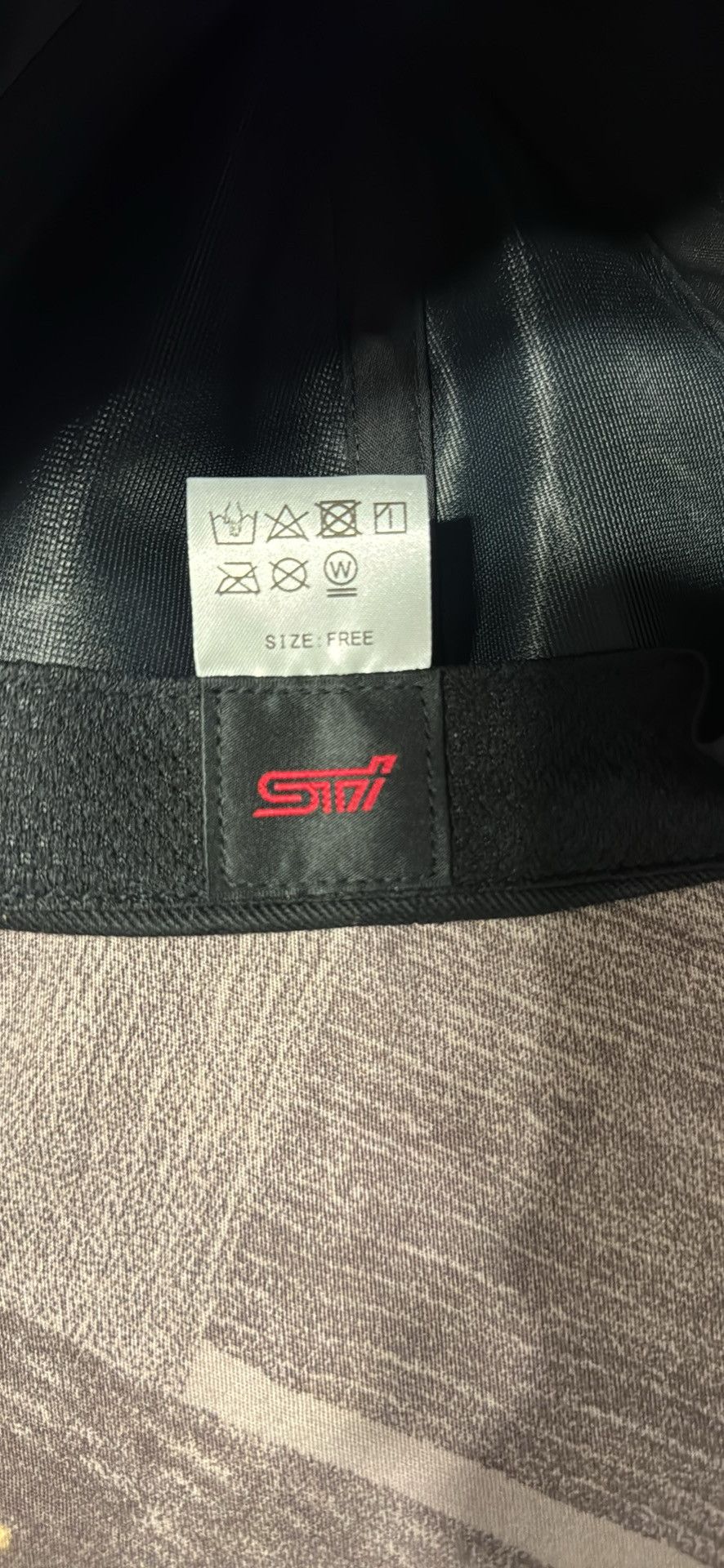 Other Genuine Subaru STI flat brim hat from Japan. Size ONE SIZE - 4 Thumbnail