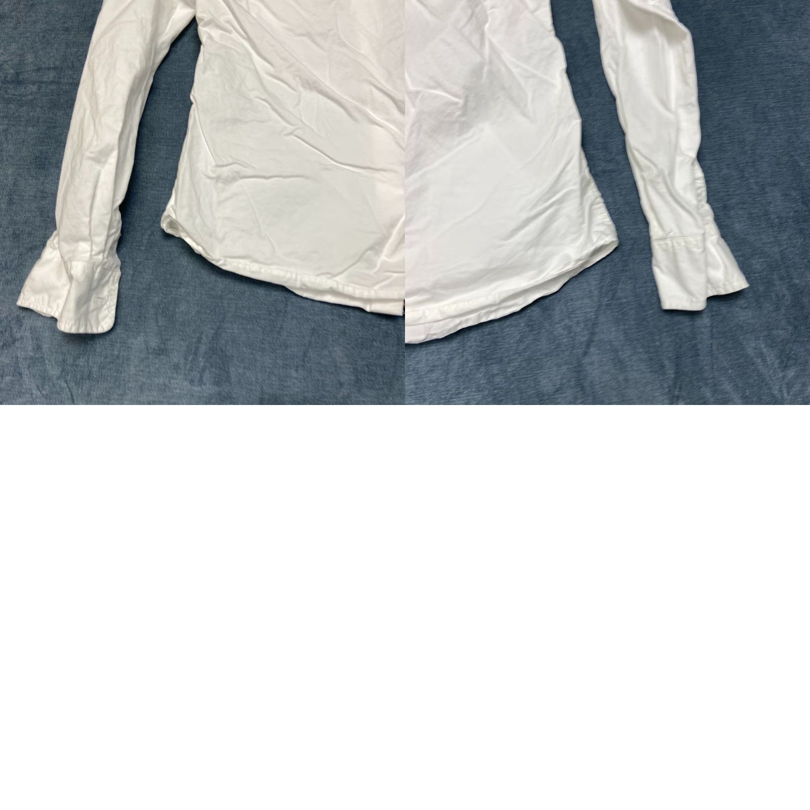 Vintage Civilianaire Wash And Wear Shirt Womens Medium White Cotton Pockets Button Up Size M / US 6-8 / IT 42-44 - 8 Thumbnail