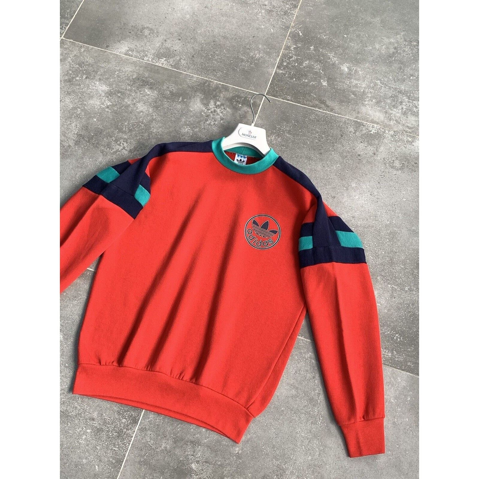 Adidas × Vintage Men's ADIDAS ORIGINALS Sweatshirt 80s Pullover Jumper SZ S Size US S / EU 44-46 / 1 - 19 Thumbnail