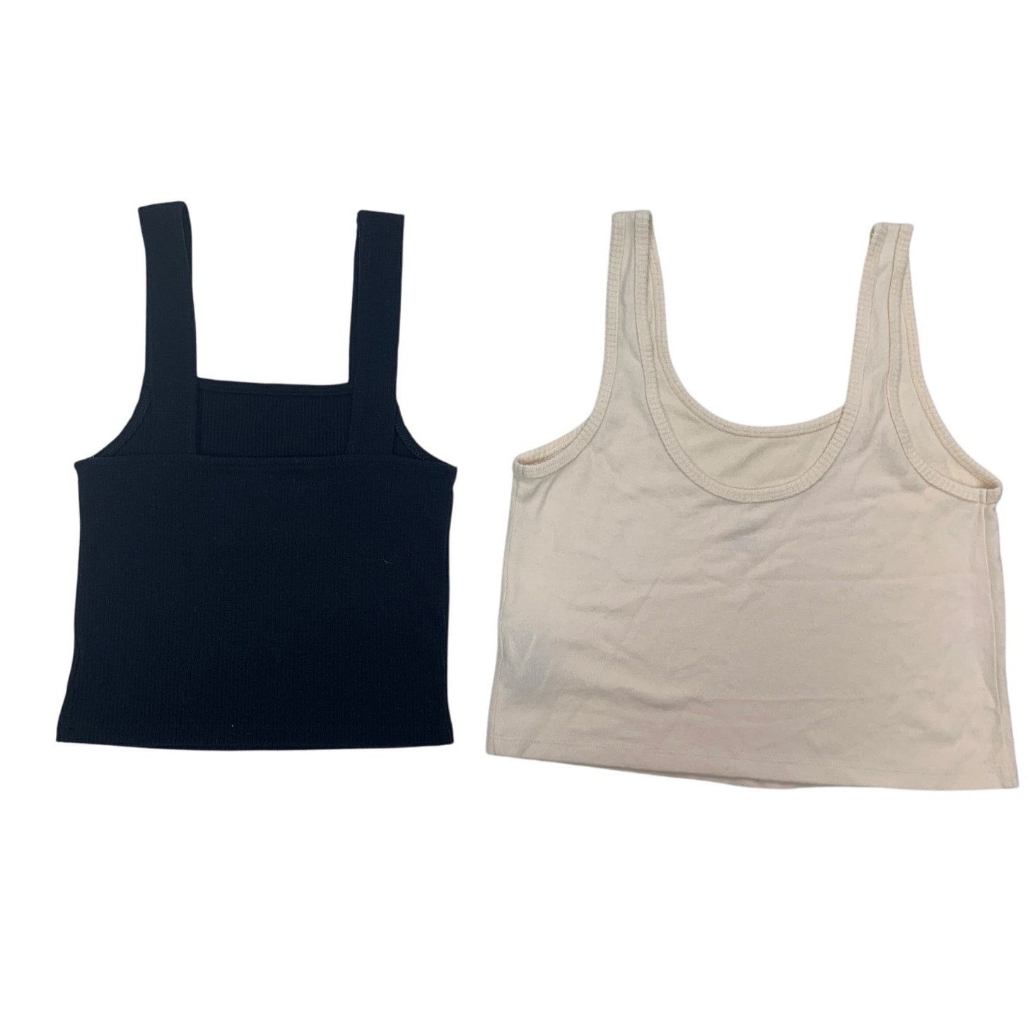 American Eagle Outfitters 2 New American Eagle Womens Small Thin Strap Tank Tops Size S / US 4 / IT 40 - 2 Thumbnail
