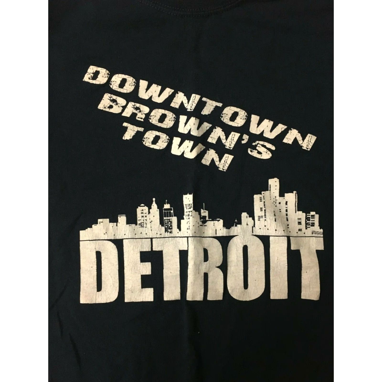 Vintage Downtown Brown's Town Detroit T Shirt Small Men Blue Graphic Tee Punk Funk Metal Rock Band 60s 70s 80s 90s Mens Size US S / EU 44-46 / 1 - 2 Thumbnail