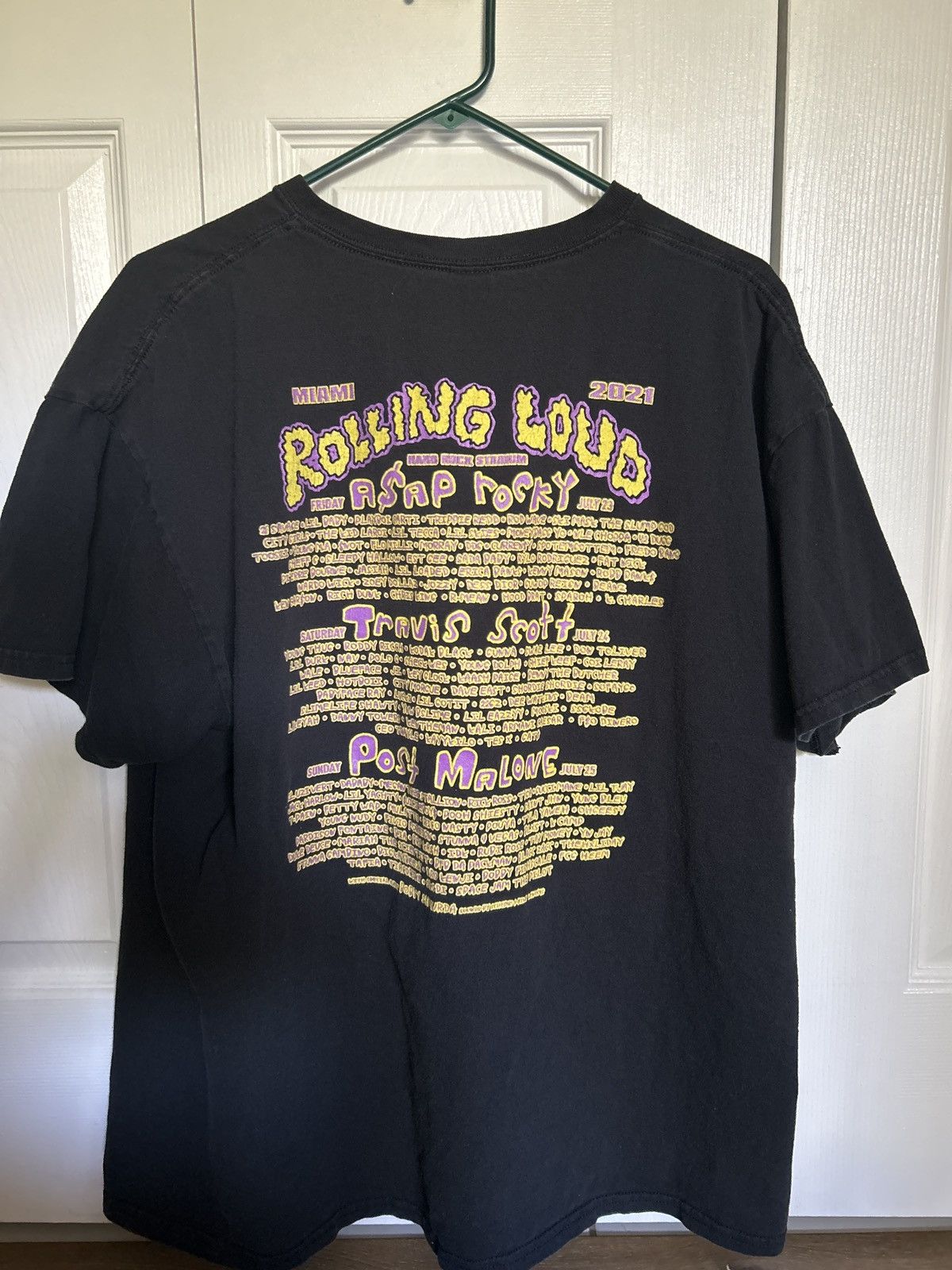 Rolling Loud rolling loud miami tour t shirt Size US L / EU 52-54 / 3 - 2 Thumbnail