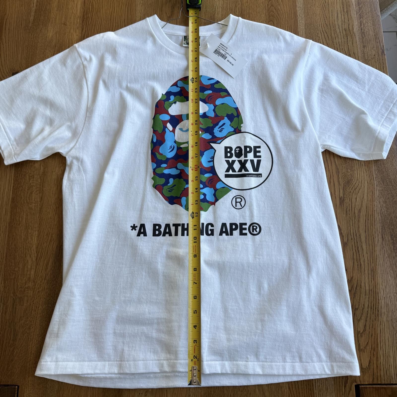 Designer A Bathing Ape BAPE XXV T-Shirt Singapore Exclusive Size XXL Size US XXL / EU 58 / 5 - 3 Thumbnail