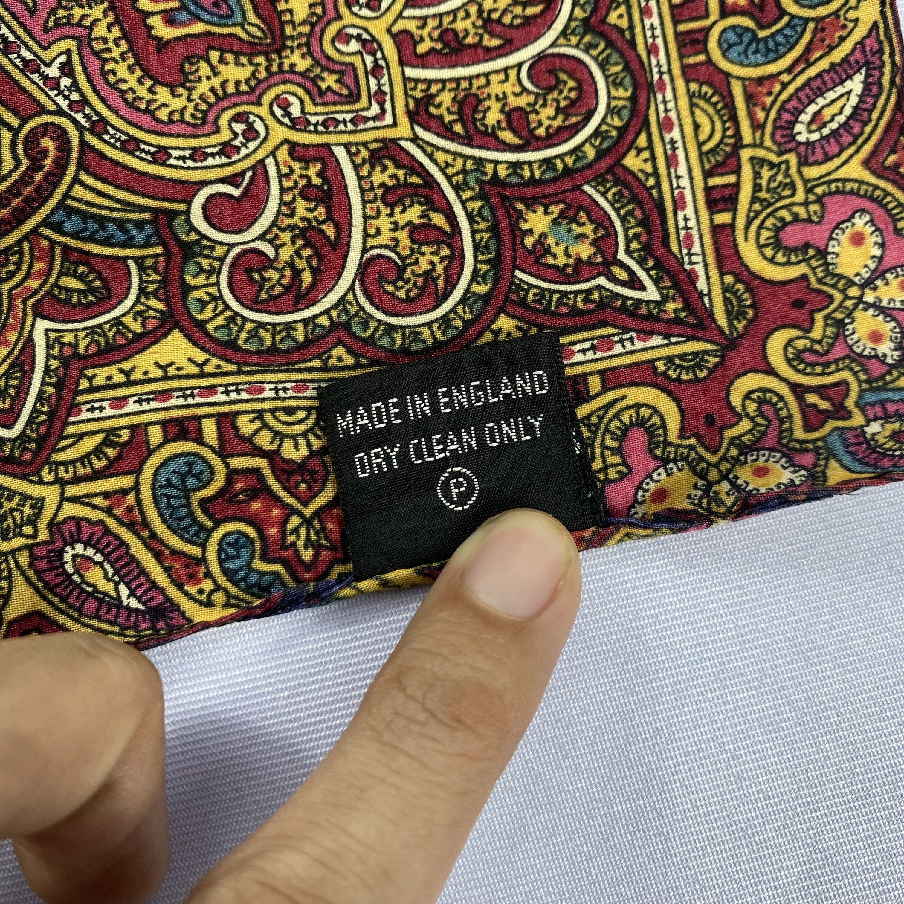 Liberty × Vintage Vintage Liberty Handkerchief Neckerchief Bandana H265Q Size ONE SIZE - 4 Thumbnail