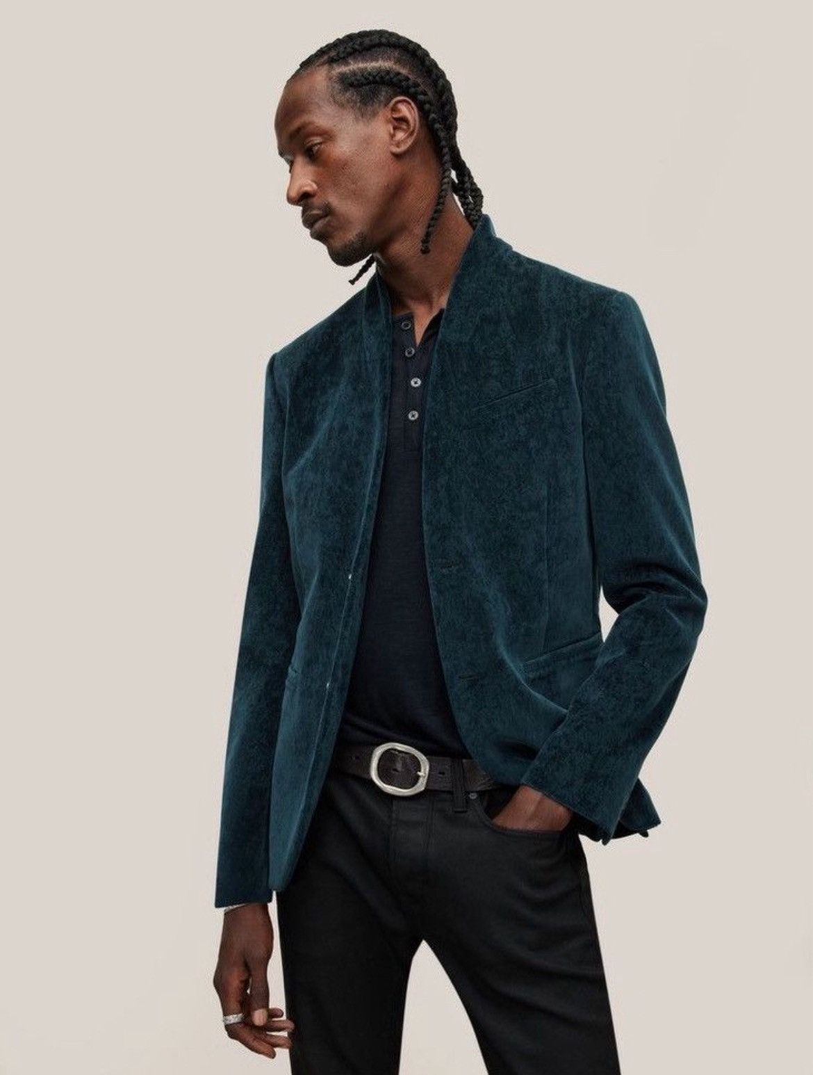 John Varvatos Luna Velvet Jacket. EU 50 USA 40 Size US M / EU 48-50 / 2 - 1 Thumbnail