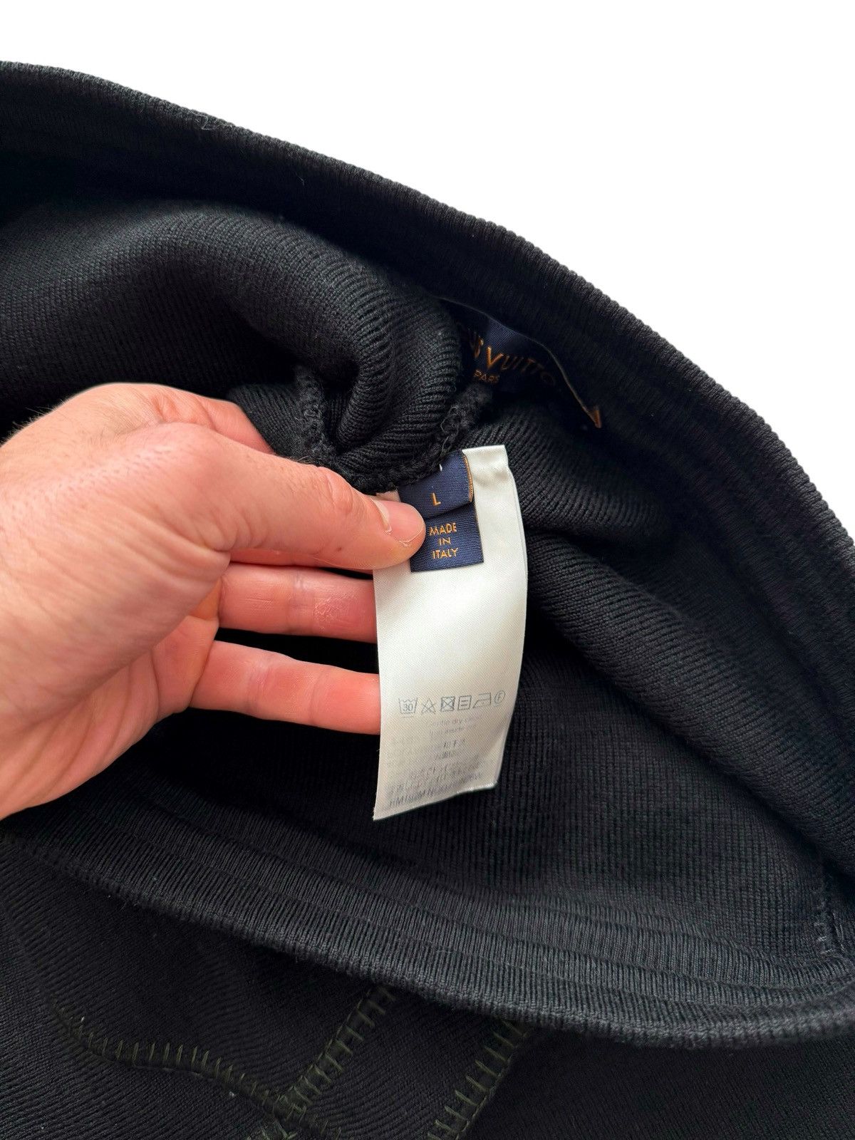 Louis Vuitton Virgil Era Reverse Pocket Contrast Stitch Wool Pants Sz•L Size US 32 / EU 48 - 9 Thumbnail