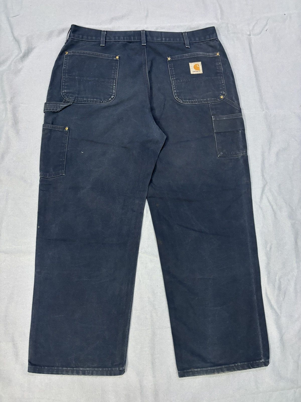 Carhartt Carhartt B01 NVY Double knee denim Size US 38 / EU 54 - 2 Thumbnail