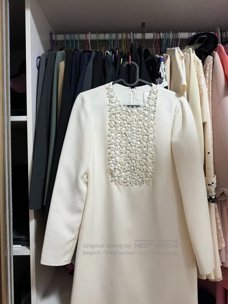 Valentino Valentino White dress Size S / US 4 / IT 40 - 3 Thumbnail
