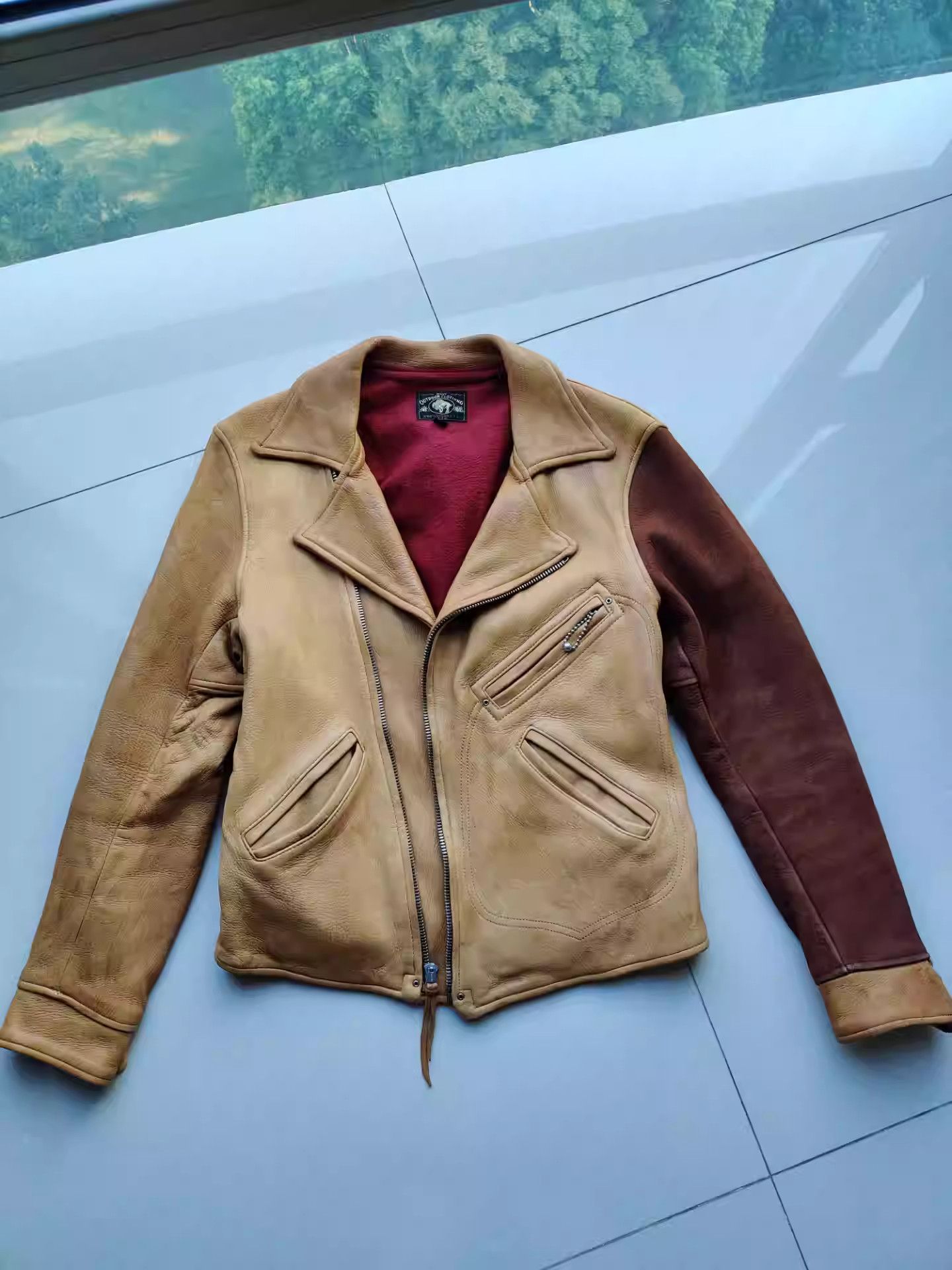 image of Bootleggers Freewheelers Sunset in Brown, Men's (Size Medium)