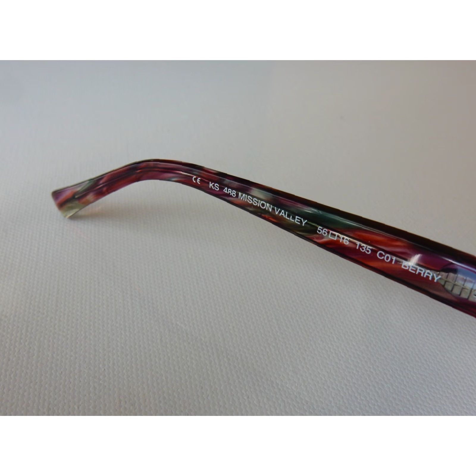Vintage VINTAGE Kirkland Signature Sunglasses Frame Women 56/16 135 Pink Scratches Visible, 90s? (If vintage) Size ONE SIZE - 5 Thumbnail