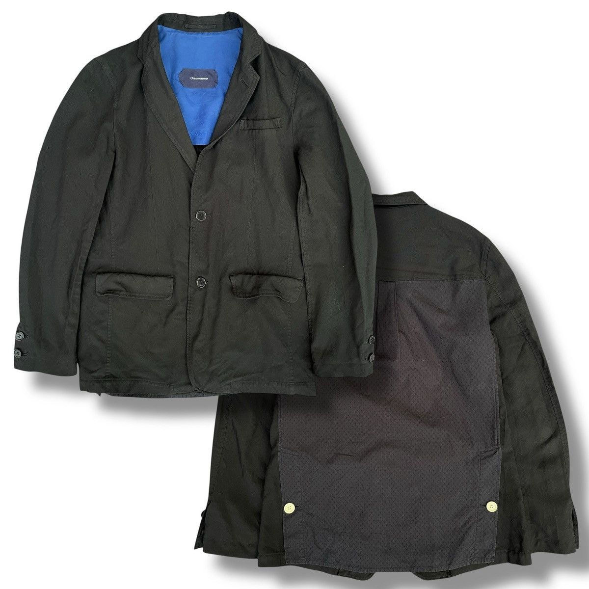 John Undercover John Undercover Back-switching Tailored Jacket Blazer Size 36R - 1 Thumbnail