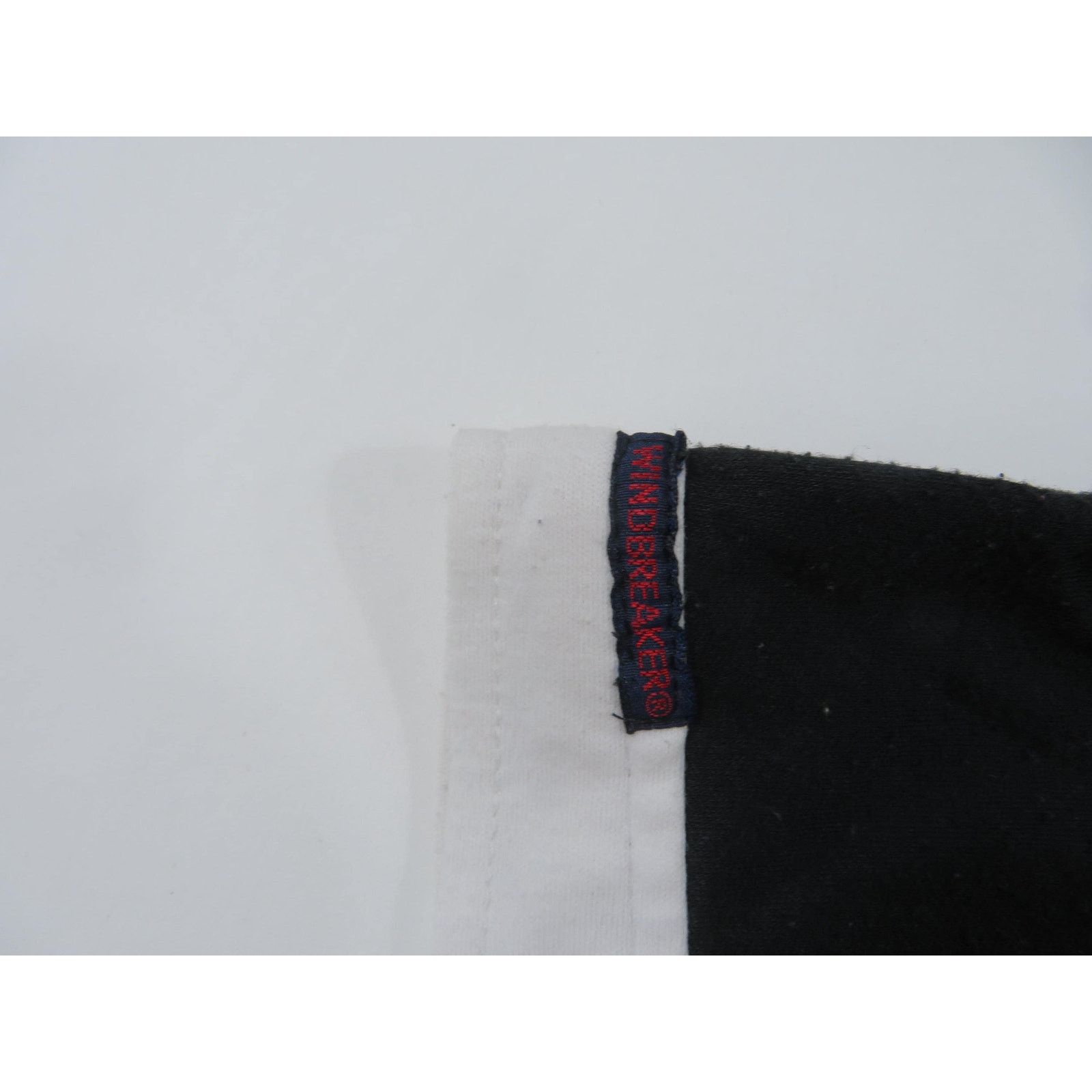 Other Windbreaker Pocket Polo Shirt, Snap-Up, White Sz XL 1980s Size L / US 10 / IT 46 - 5 Thumbnail