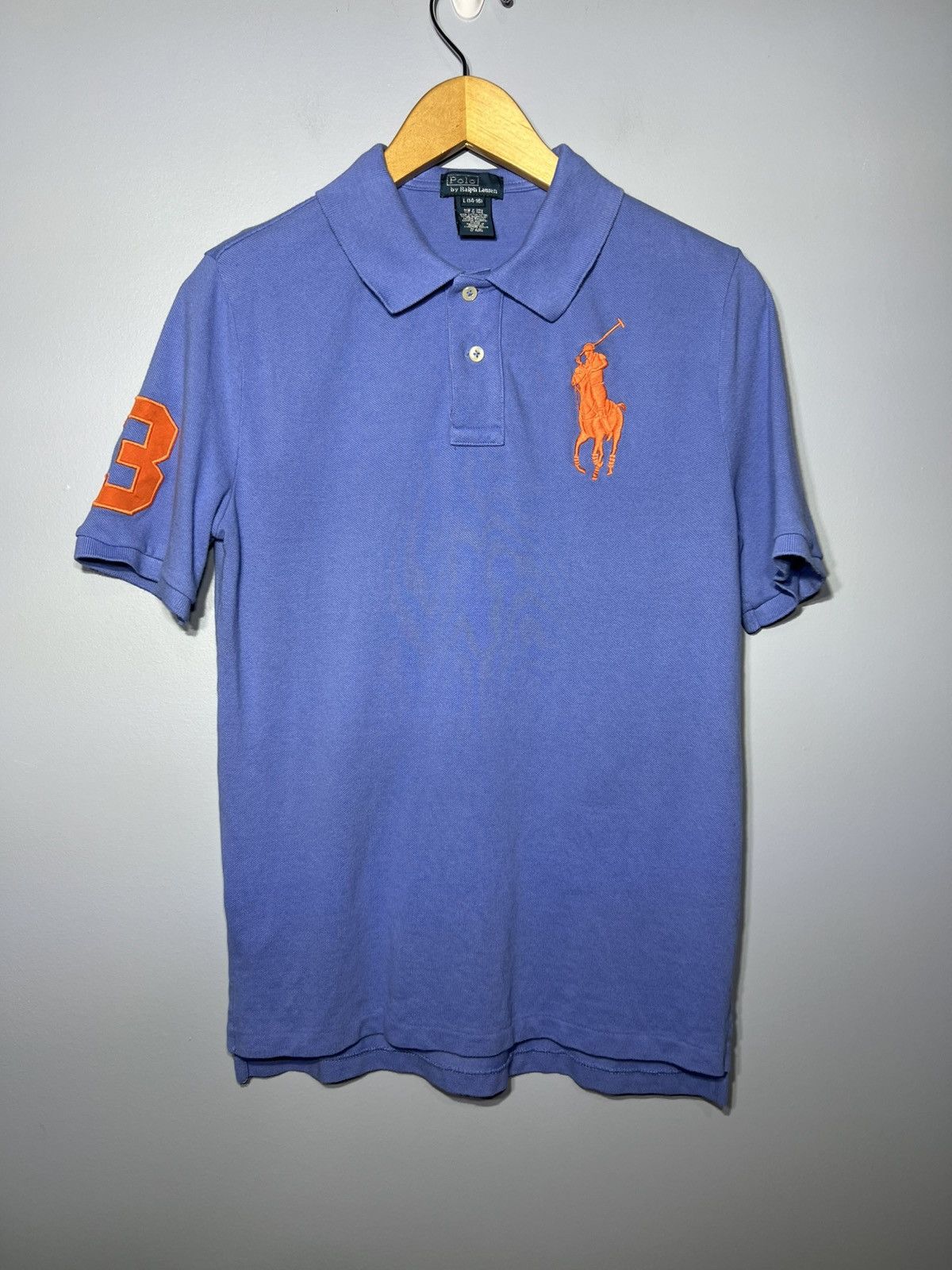 Polo Ralph Lauren Polo Ralph Lauren Rugby Polo Shirt Boys Sz L 14-16 big pony Size US XXS / EU 40 - 2 Thumbnail