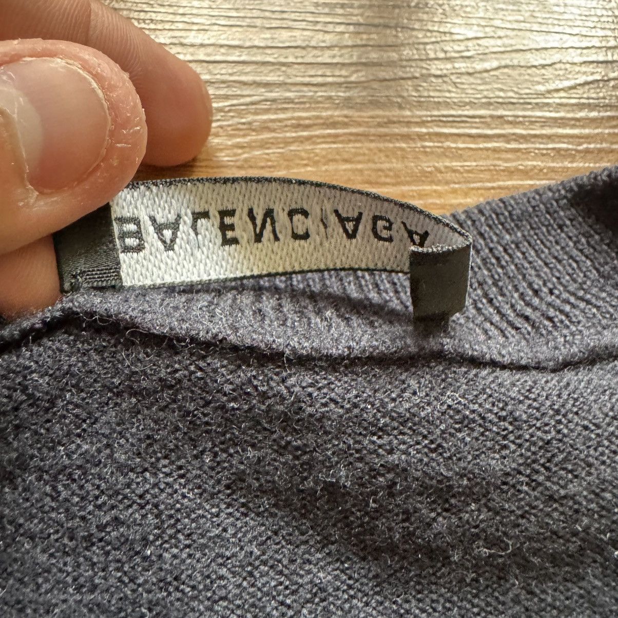 Balenciaga Balenciaga big embroidered logo sweater Size US M / EU 48-50 / 2 - 4 Thumbnail