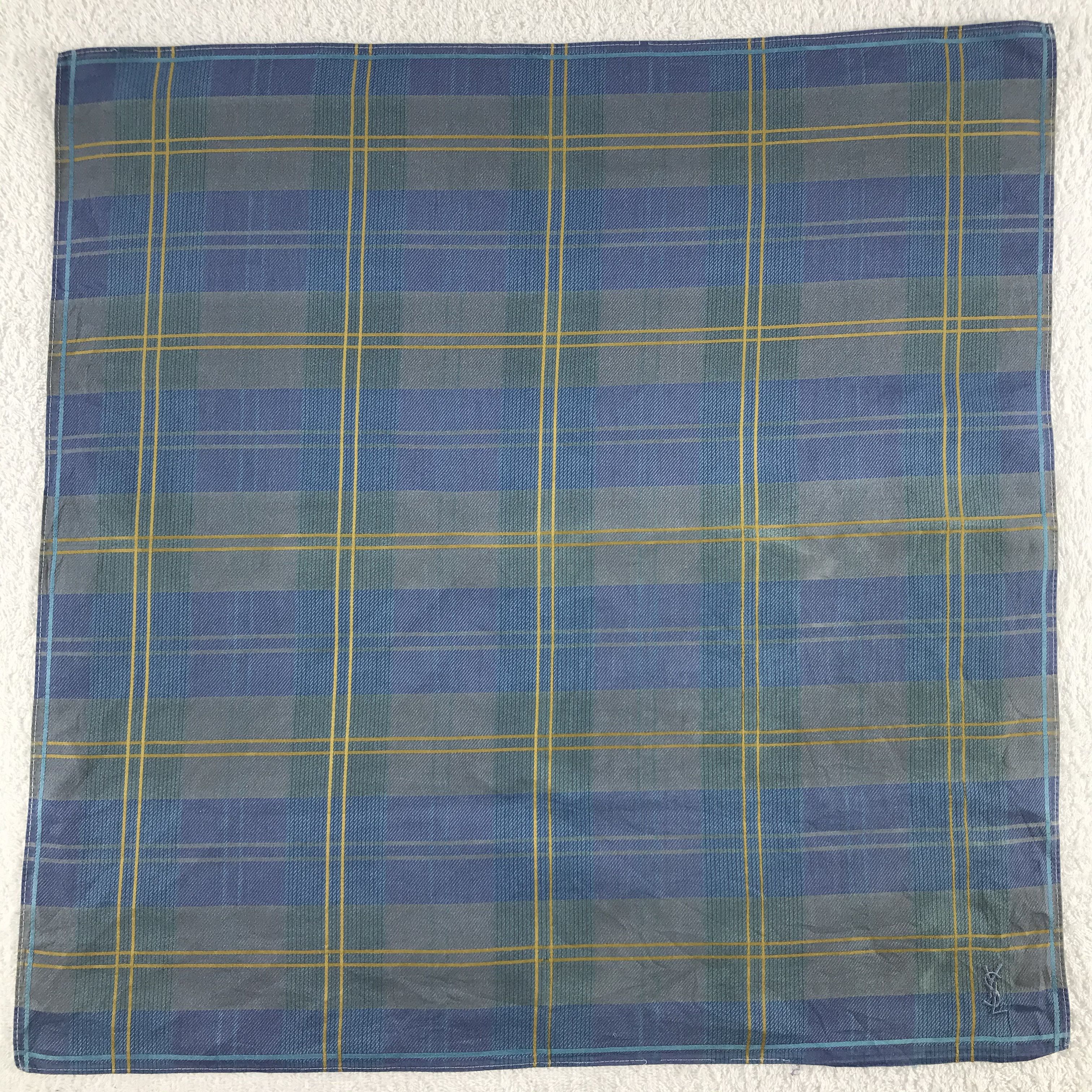 Vintage × Yves Saint Laurent Yves Saint Laurent Bandana / Handkerchief /Neckerchief -S320 Size ONE SIZE - 1 Thumbnail