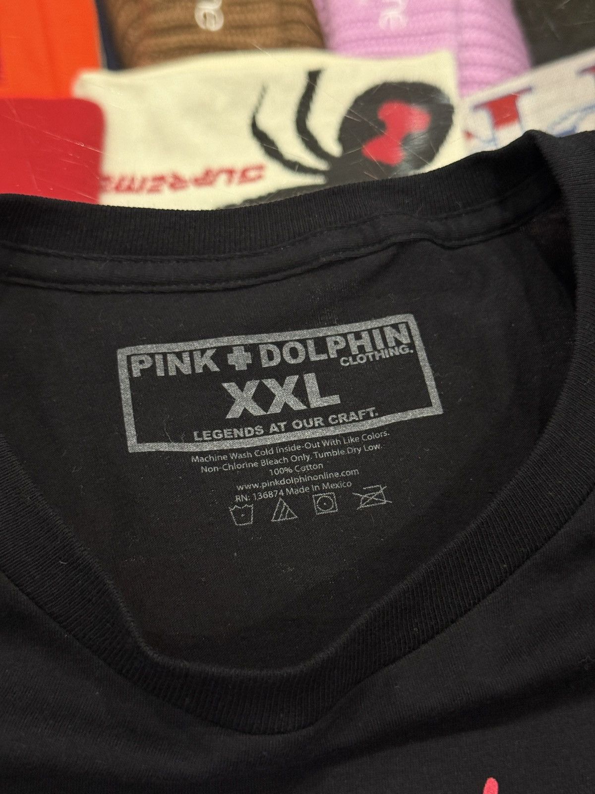 Pink Dolphin Pink Dolphin Say Less Graphic Shirt Black Size: XXL Size US XXL / EU 58 / 5 - 5 Thumbnail