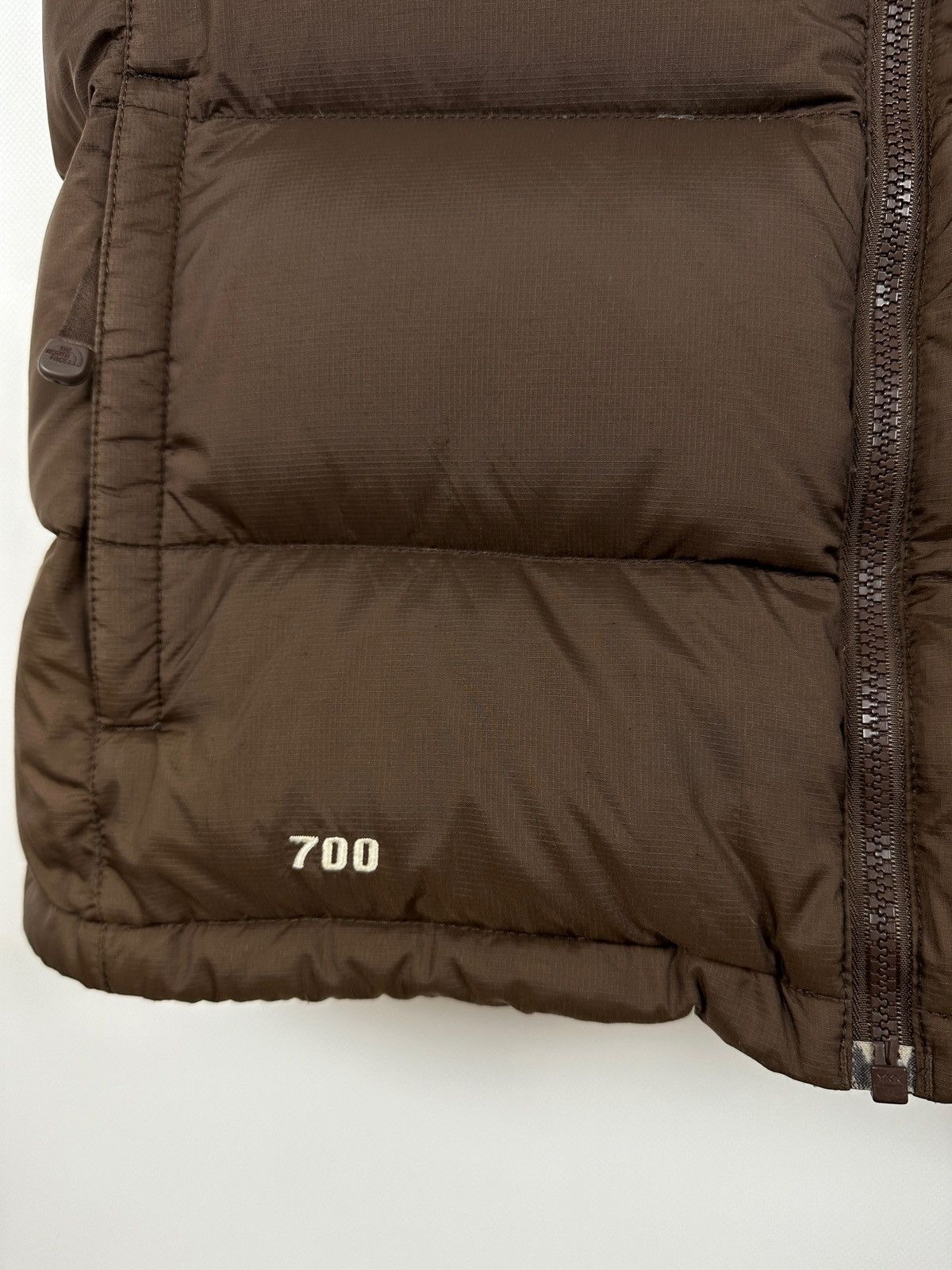 The North Face Vintage The North Face 700 Brown Puffer Vest Kendall Style Size L / US 10 / IT 46 - 10 Thumbnail