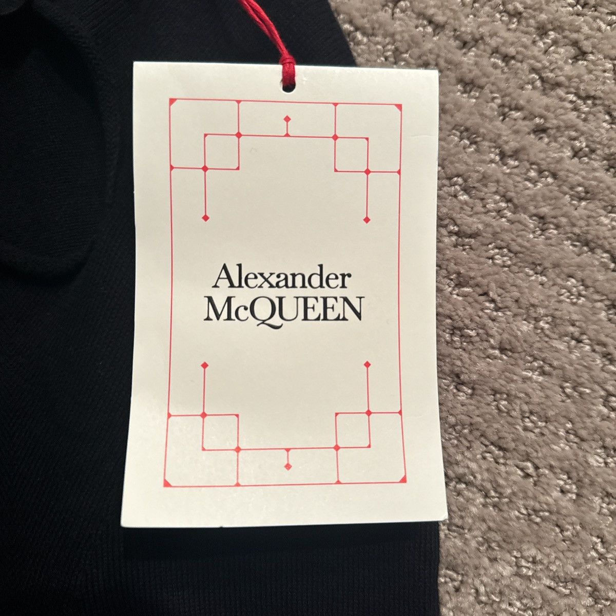 Alexander McQueen Alexander Mcqueen ripped polo Size US XL / EU 56 / 4 - 4 Thumbnail