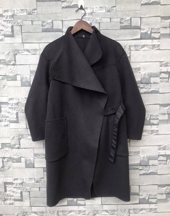 Jil Sander Jil Sander Uniqlo Belted Wool Coat Size US M / EU 48-50 / 2 - 1 Thumbnail
