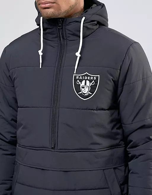 Majestic Majestic Raiders Padded Overhead Jacket Exclusive ASOS SZ L Size US L / EU 52-54 / 3 - 5 Thumbnail