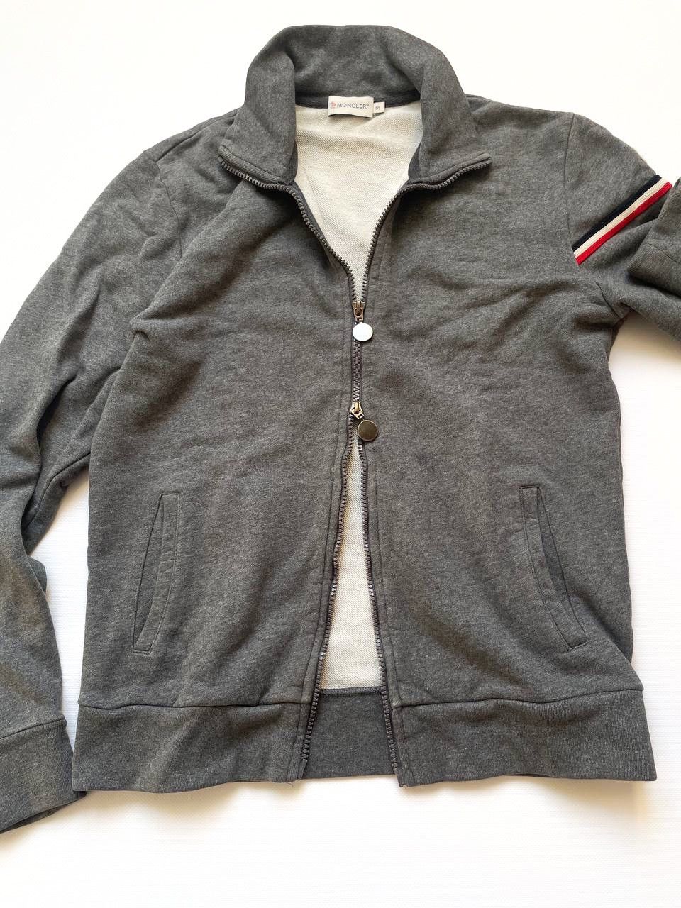 Moncler Vintage Moncler maglia logo zip cardigan sweatshirt Size US S / EU 44-46 / 1 - 2 Thumbnail