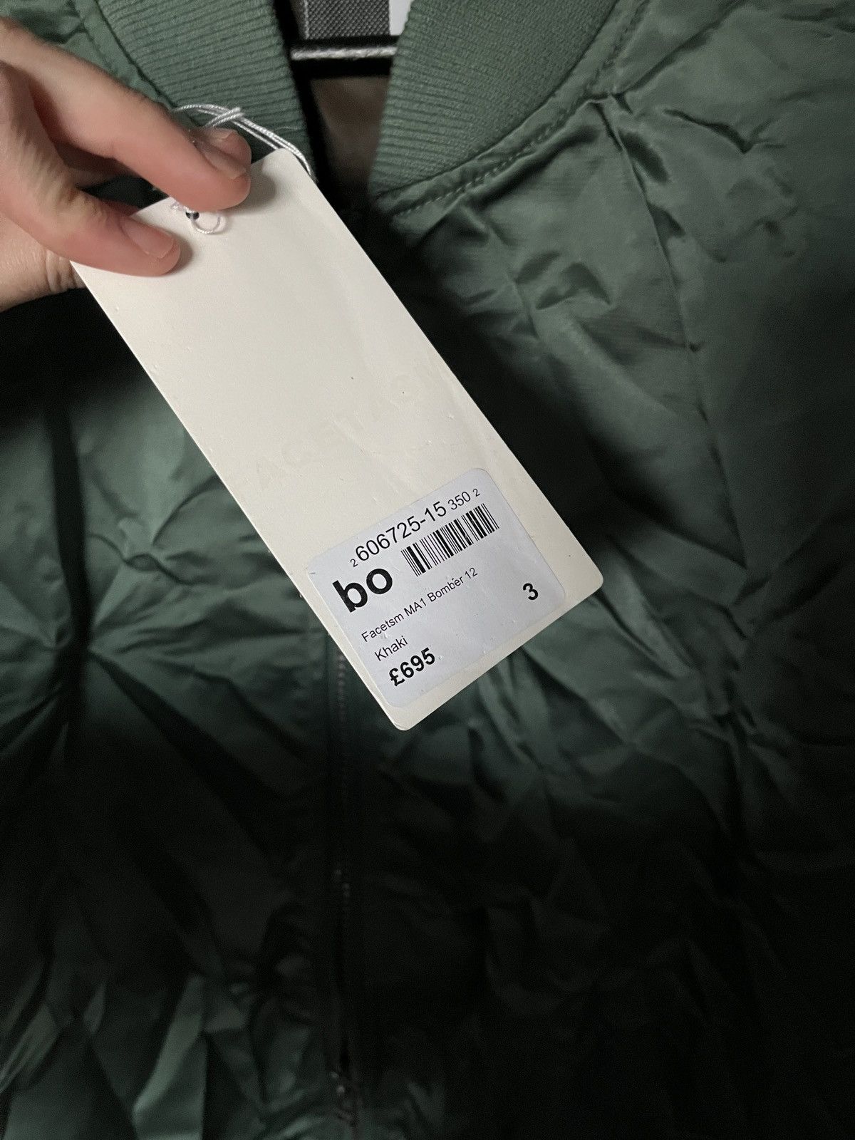 Facetasm Facetasm Wrinkly MA1 Bomber Size 3 Size US L / EU 52-54 / 3 - 12 Thumbnail