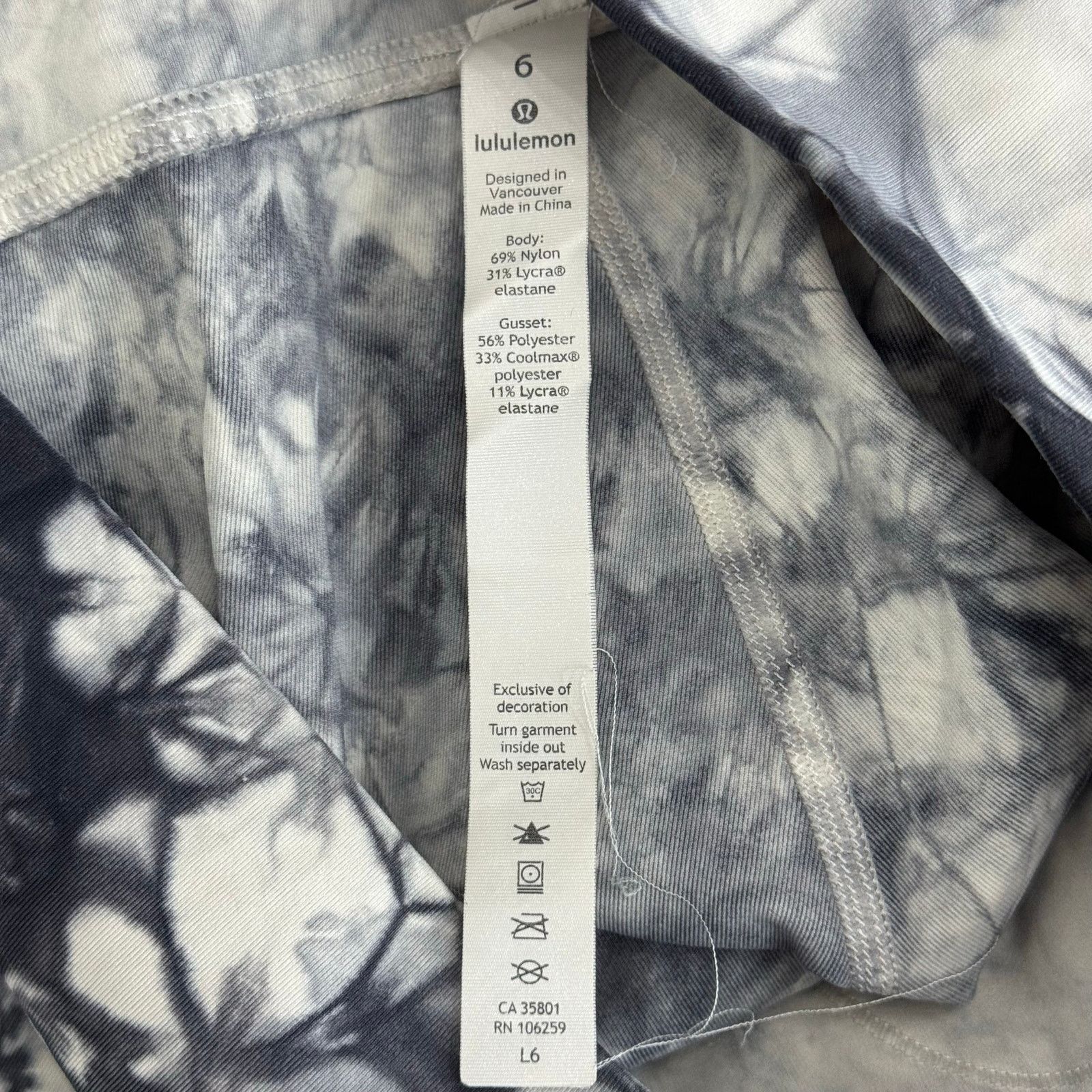 Lululemon Lululemon Wunder Under Crop Hi-Rise 21" Dual Shibori Antique Size 28" / US 6 / IT 42 - 5 Thumbnail