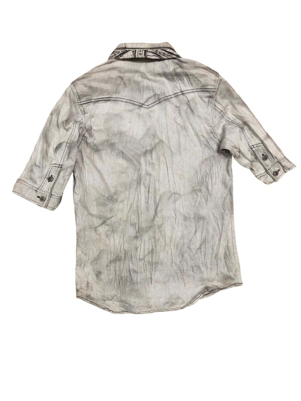 In The Attic × Japanese Brand In the Attic punk rockabilly Button Ups Jacket shirt Size US S / EU 44-46 / 1 - 2 Thumbnail