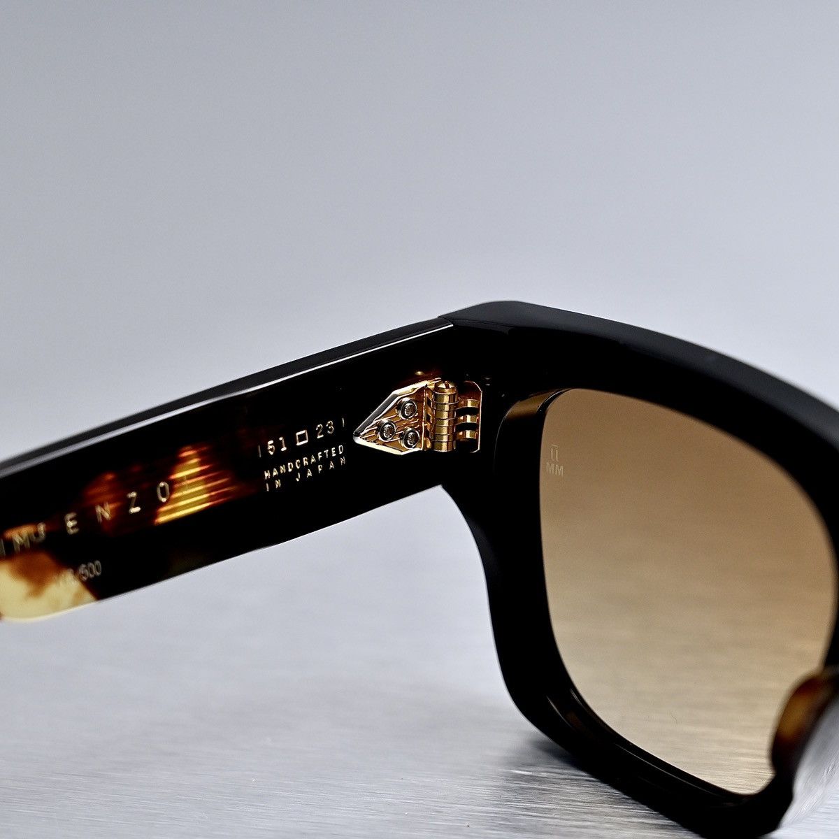 Jacques Marie Mage JACQUES MARIE MAGE JMM ENZO NOIR 15 SUNGLASSES Size ONE SIZE - 10 Thumbnail