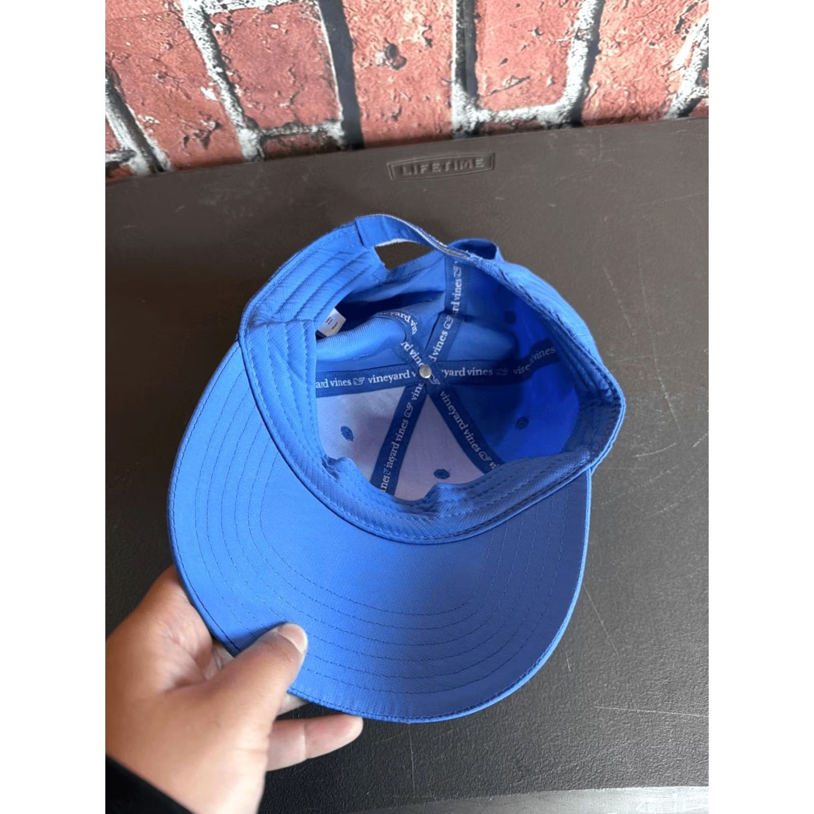 Vineyard Vines Vineyard Vines Baseball Cap Blue Performance Strap Preppy Pink Whale Hat Size ONE SIZE - 2 Thumbnail