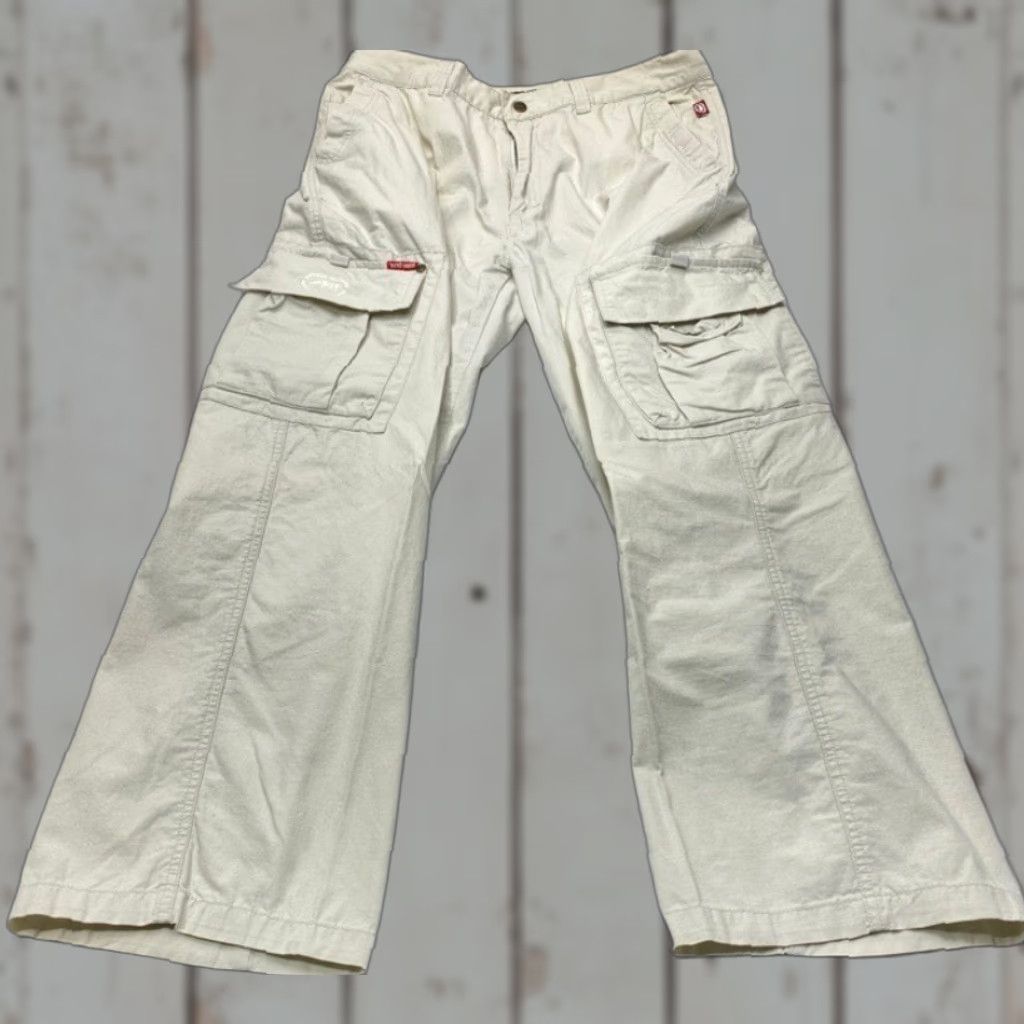 Vintage VINTAGE Ecko Unltd Pants Men's 36 X 30 Beige Khaki Cargo Streetwear Skater Style Size US 36 / EU 52 - 1 Thumbnail