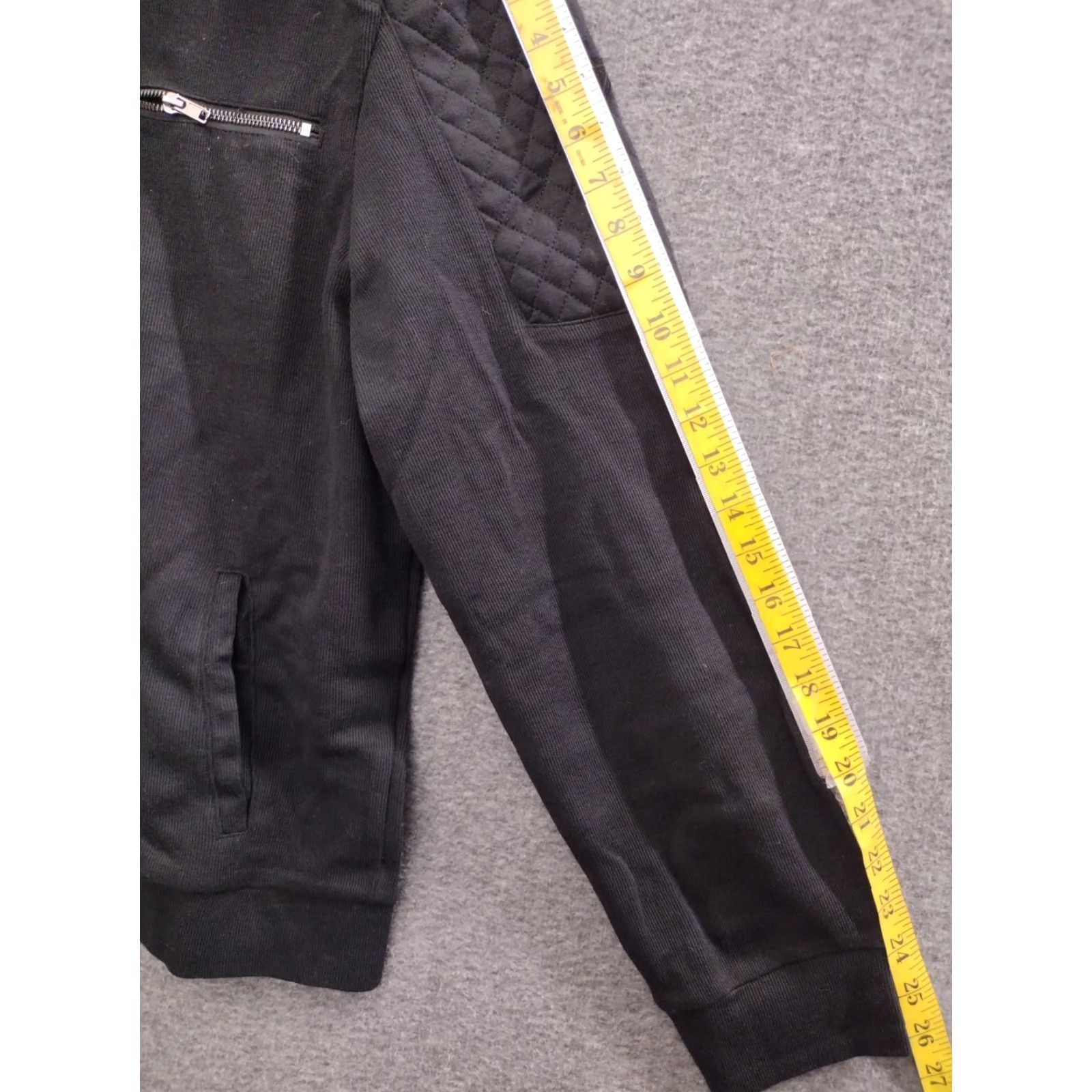 Guess GUESS Jacket Men Moto Zipper Pockets Black L Regular Size US L / EU 52-54 / 3 - 5 Thumbnail