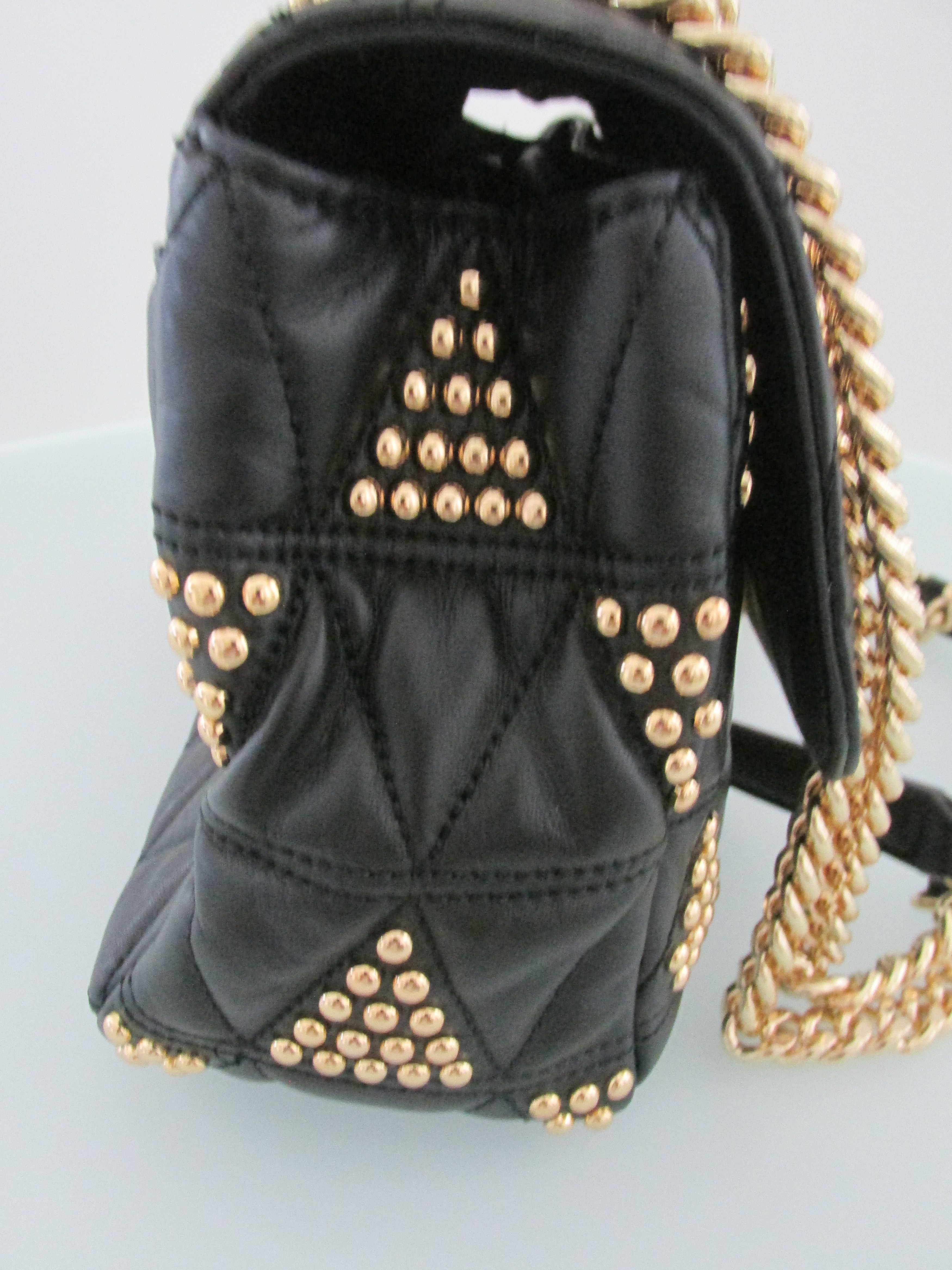 Michael Kors MIchael Kors New Leather Studded Handbag Size ONE SIZE - 5 Thumbnail
