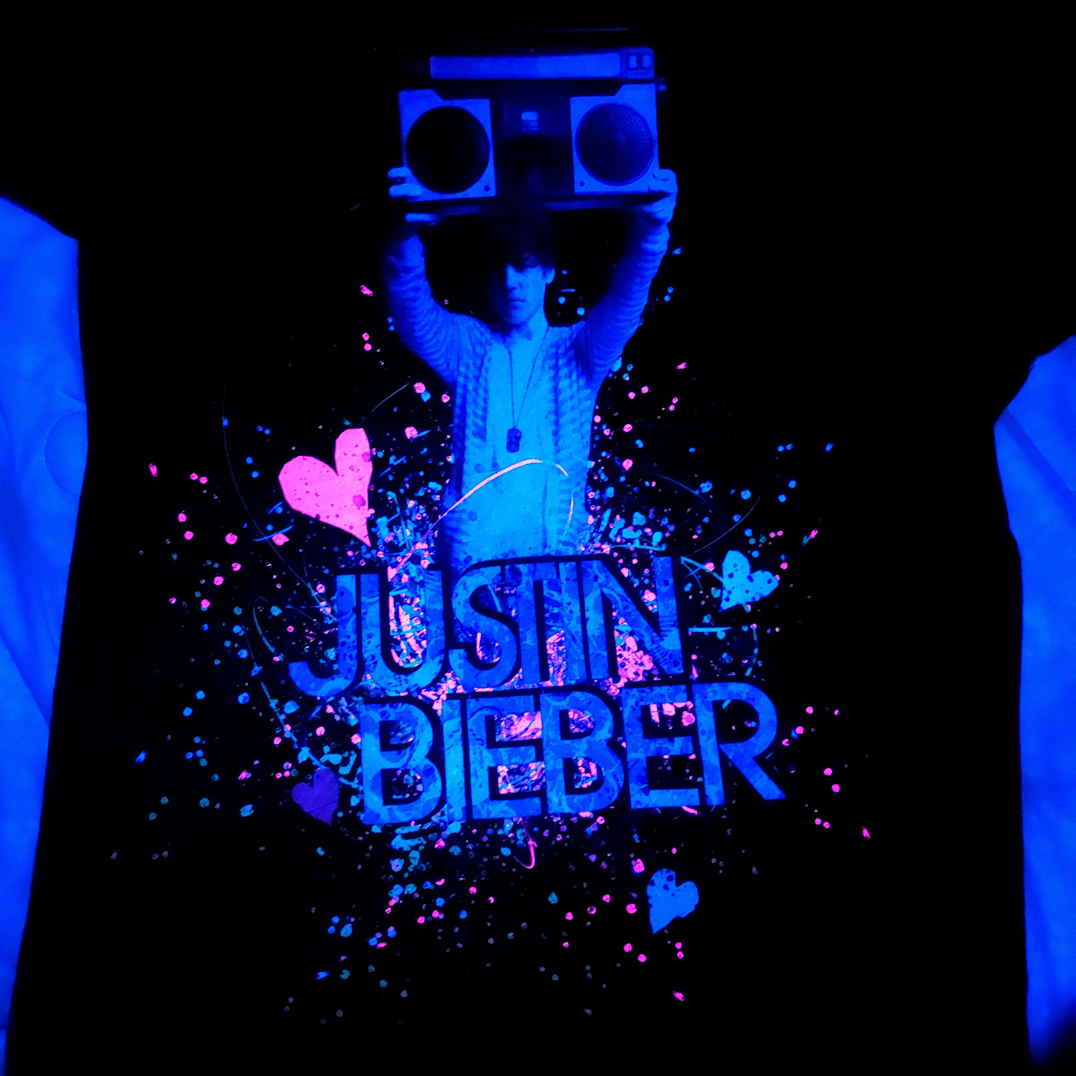 Rap Tees Vintage 2010 Justin Bieber My World 2.0 Album Promo TEE Size M / US 6-8 / IT 42-44 - 3 Thumbnail