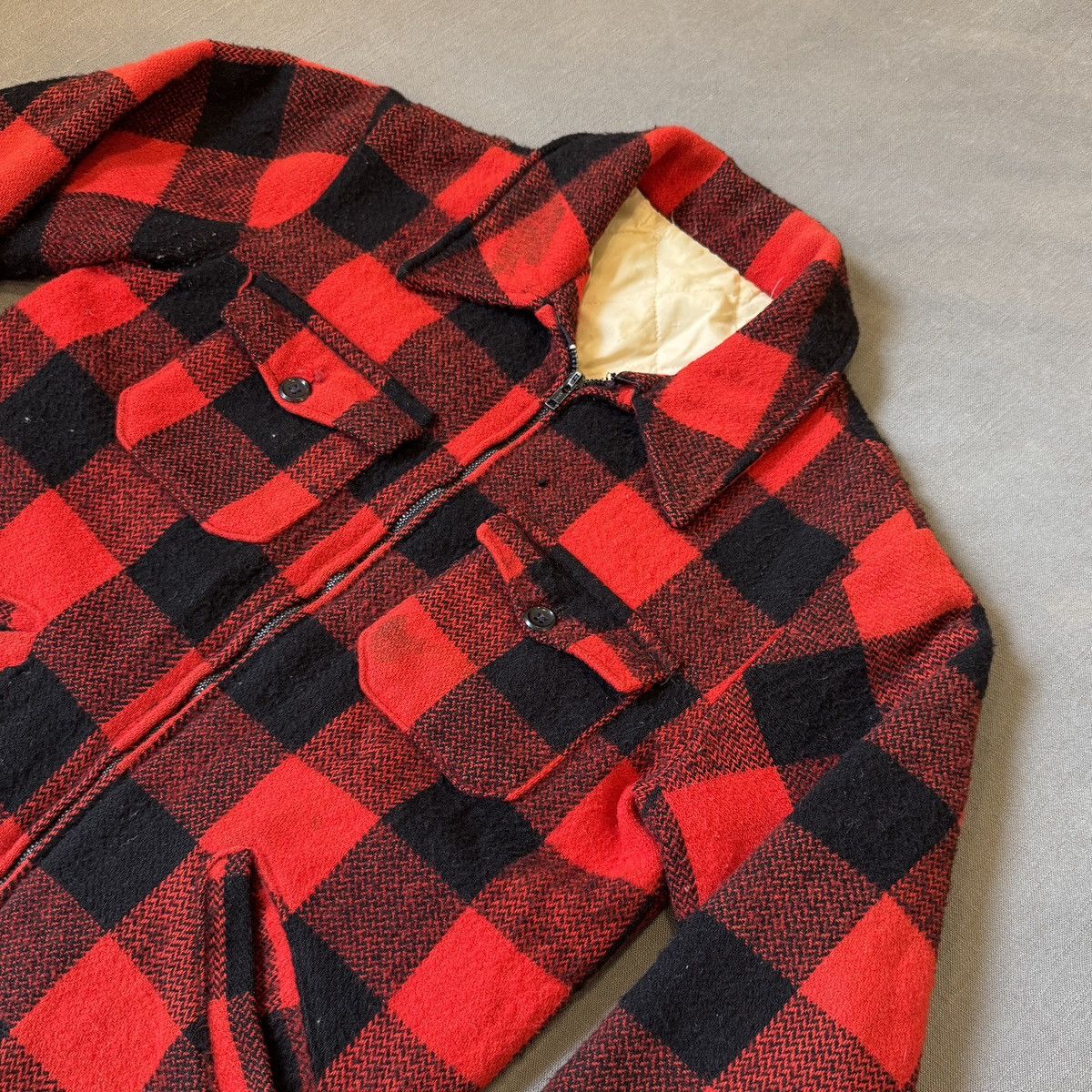 Other 1970’s PLAID HUNTING JACKET WOOL Size US M / EU 48-50 / 2 - 4 Thumbnail