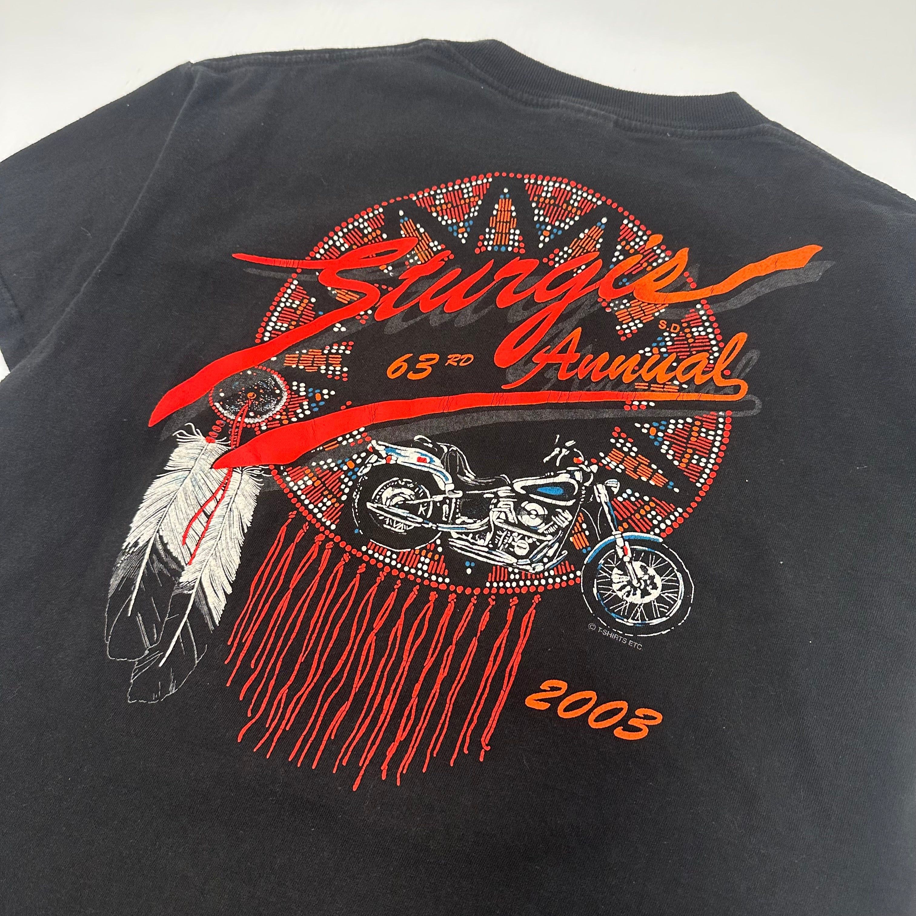 Vintage 2003 Sturgis Bike Rally Eagle Graphic Tee M Size US M / EU 48-50 / 2 - 4 Thumbnail