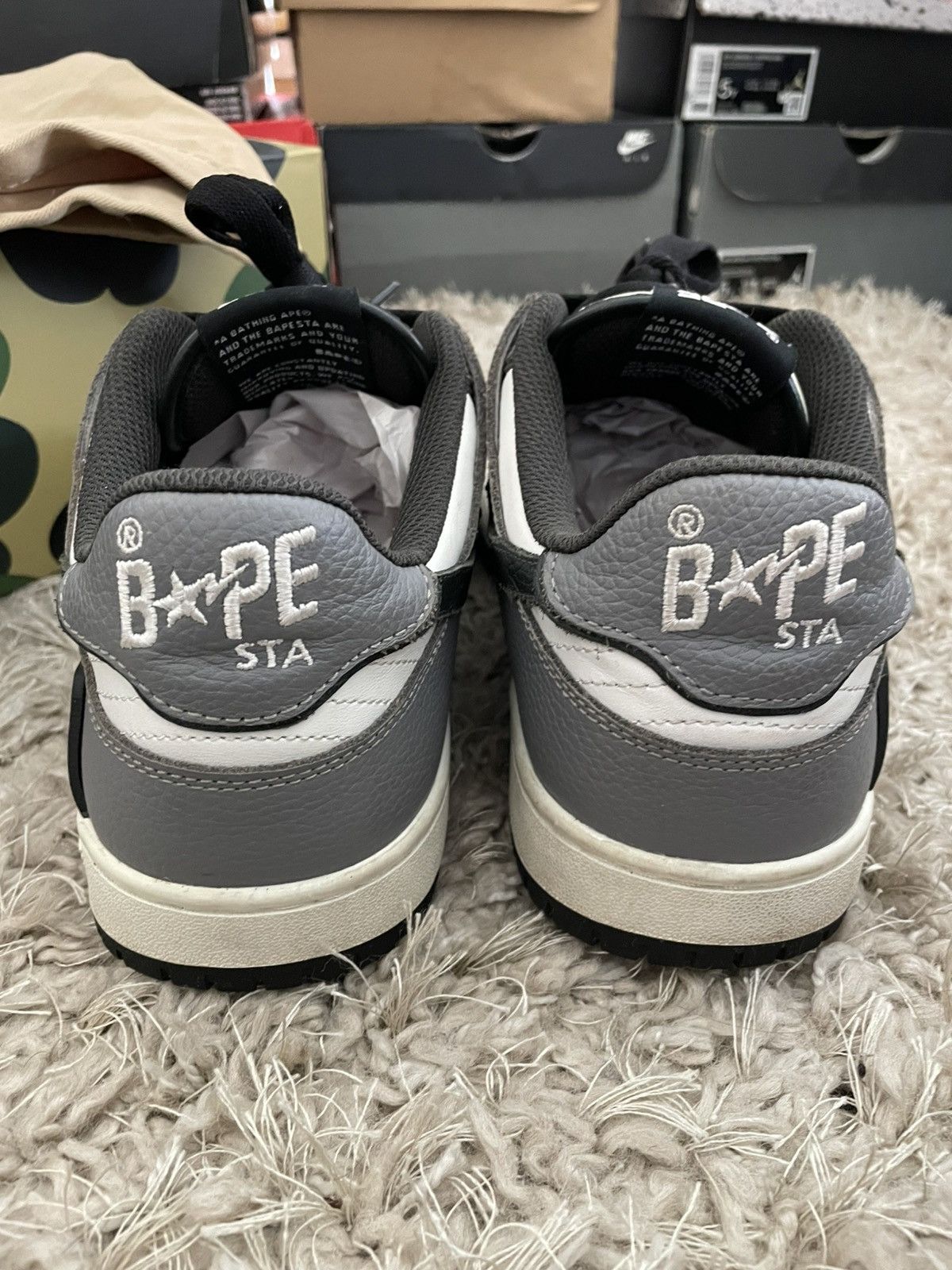 Bape Bape Sk8 Sta #5 M1 Black Size US 9.5 / EU 42-43 - 7 Thumbnail